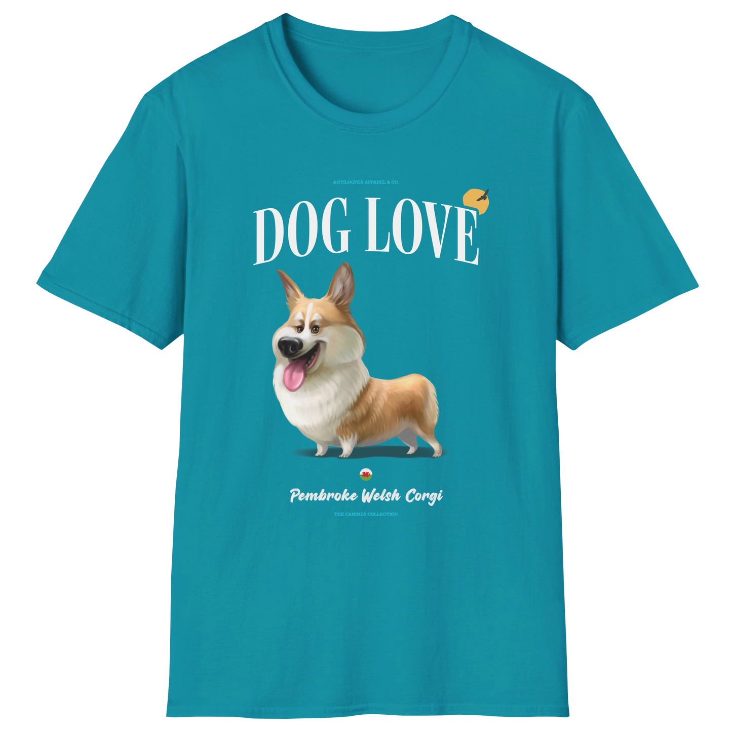 flatlay-canines-pembroke_welsh_corgi-sable-dog_love-t_shirt-tropical_blue