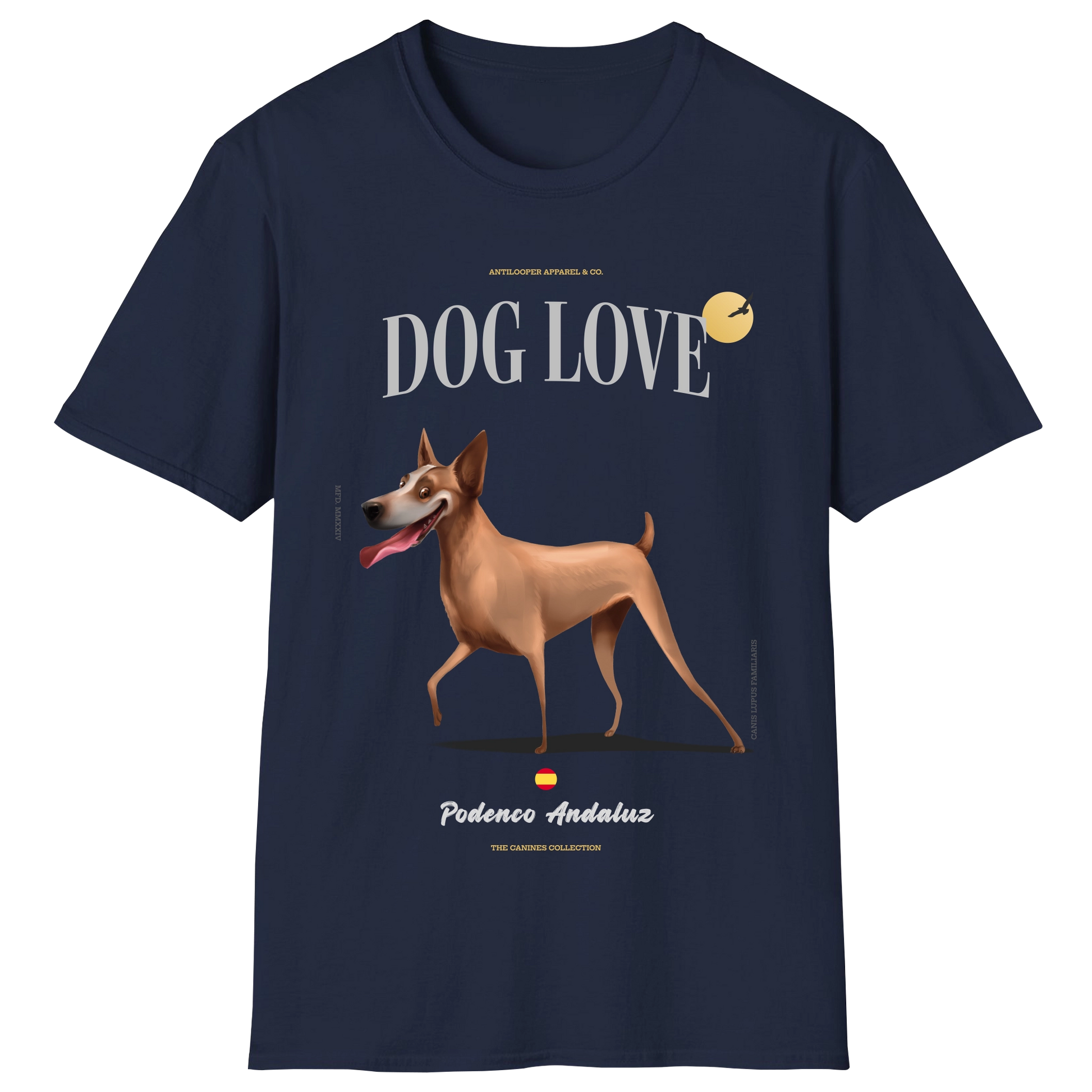 flatlay-canines-podenco_andaluz-tan-navy