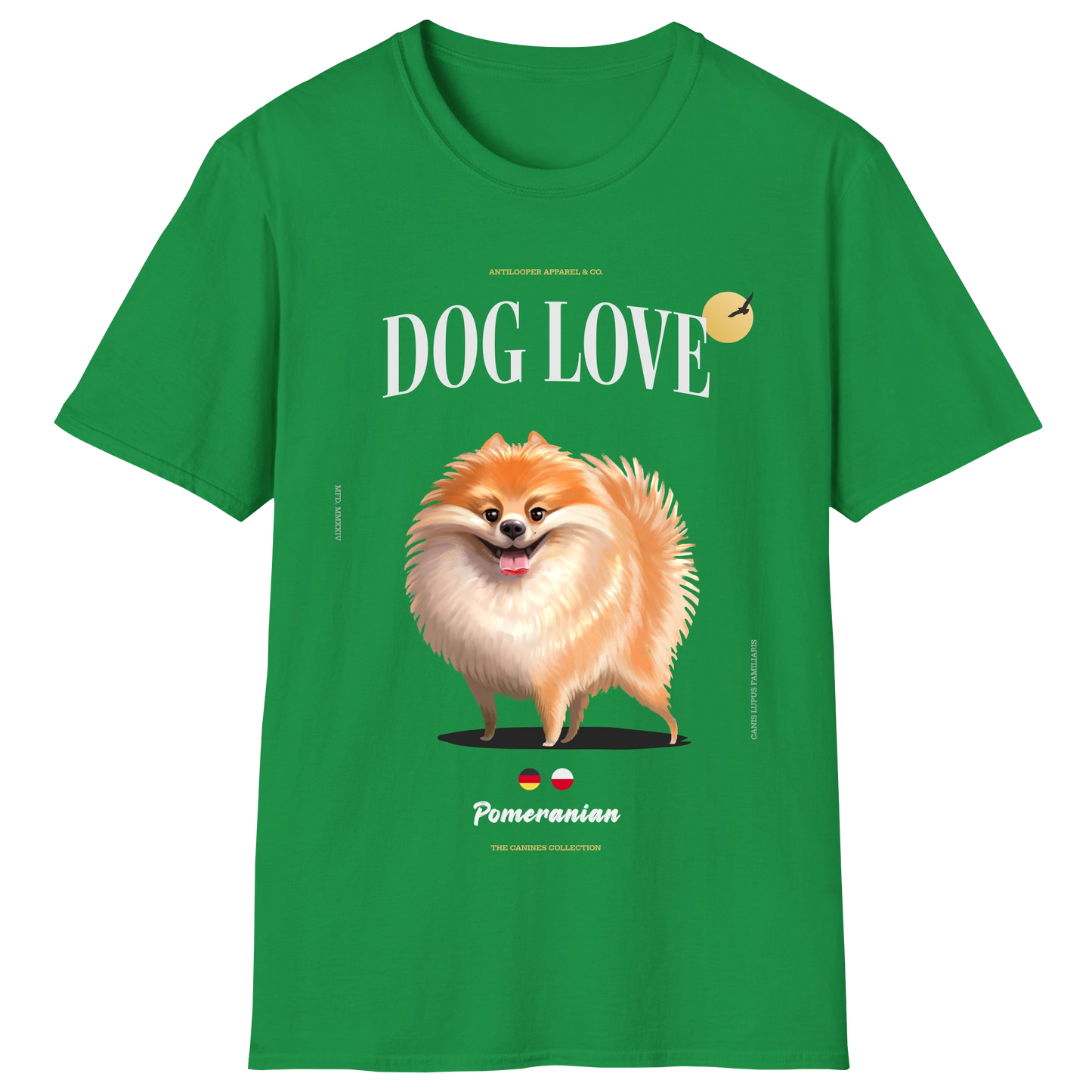 flatlay-canines-pomeranian-red-irish_green