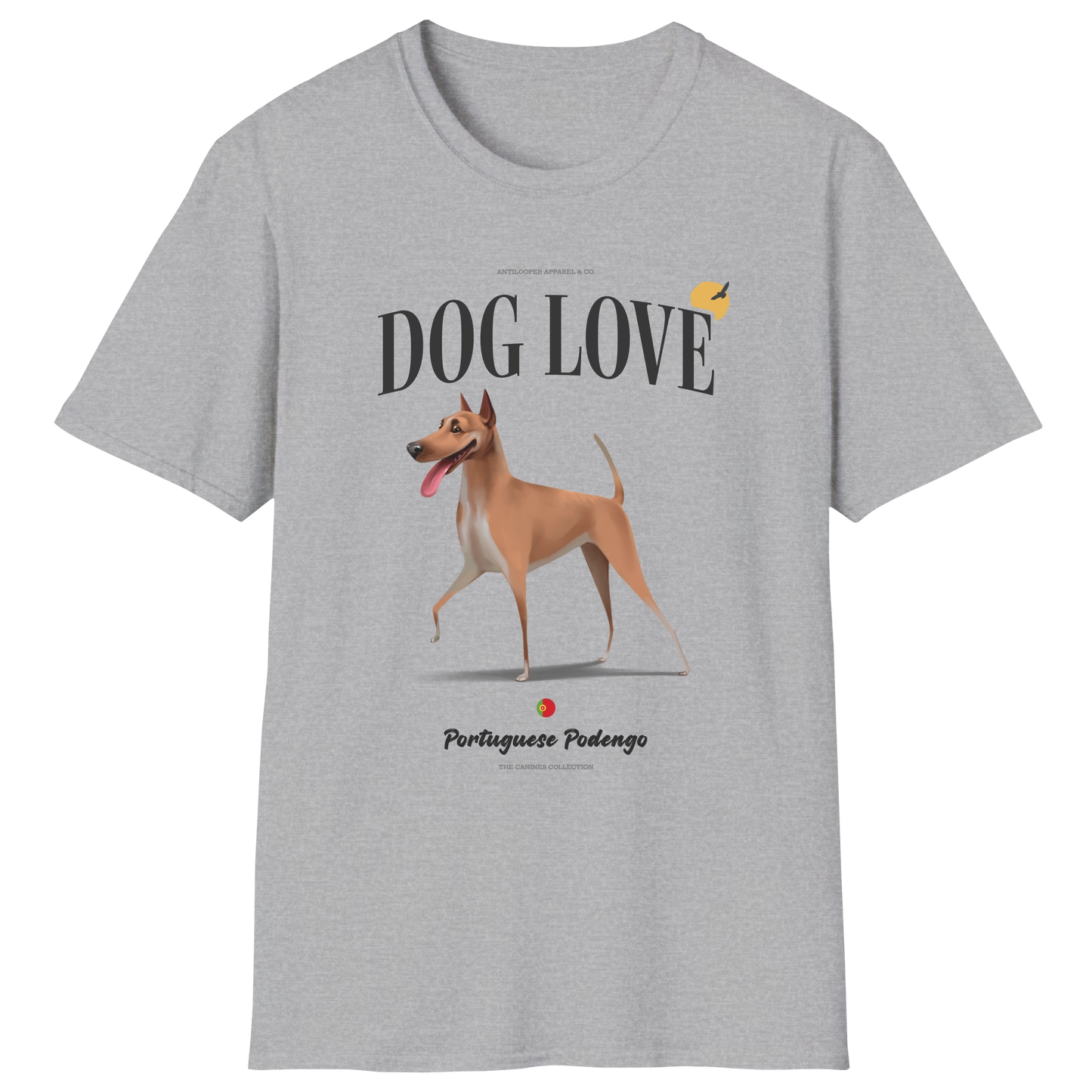 flatlay-canines-portuguese_podengo-white_fawn-dog_love-t_shirt-sport_grey