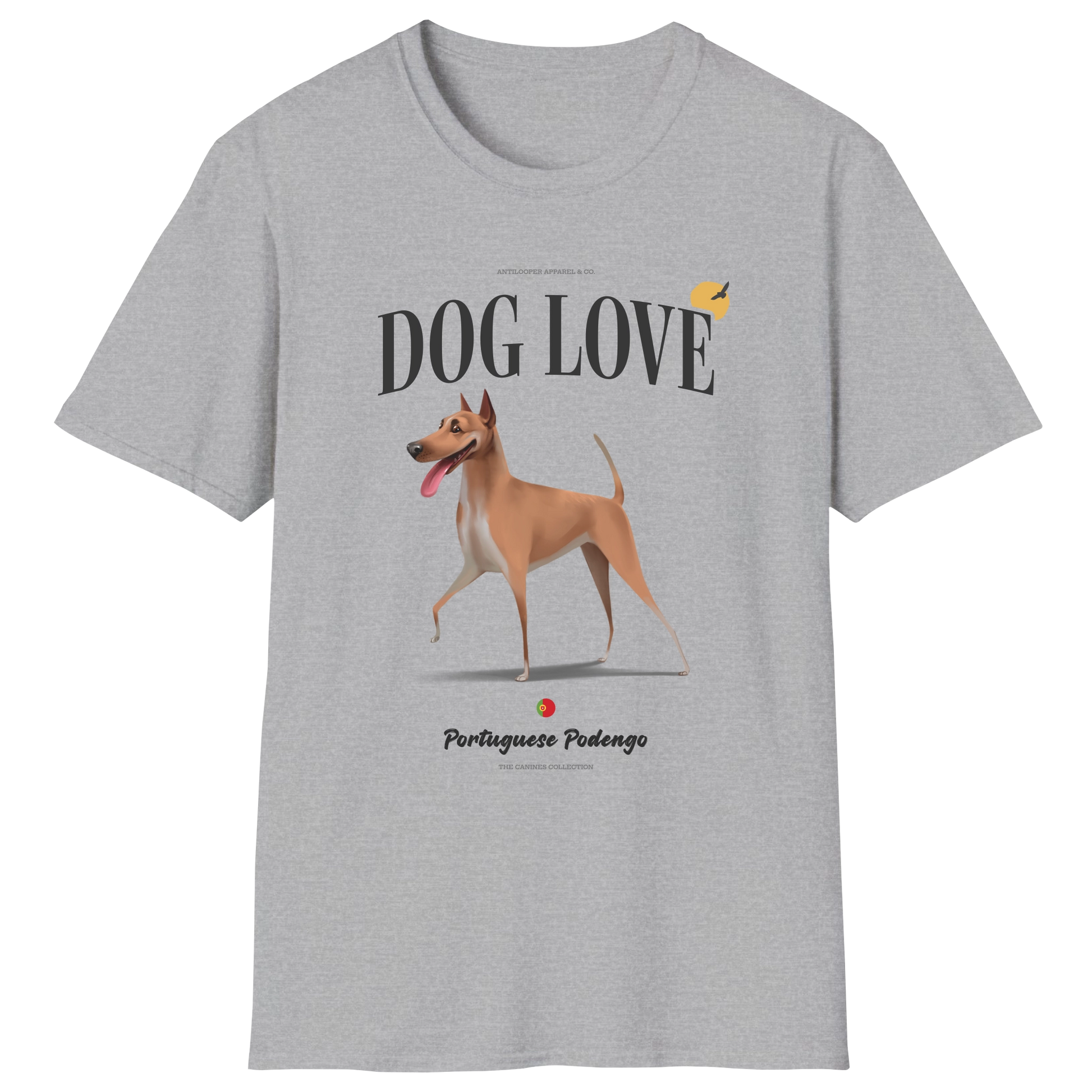 flatlay-canines-portuguese_podengo-white_fawn-dog_love-t_shirt-sport_grey