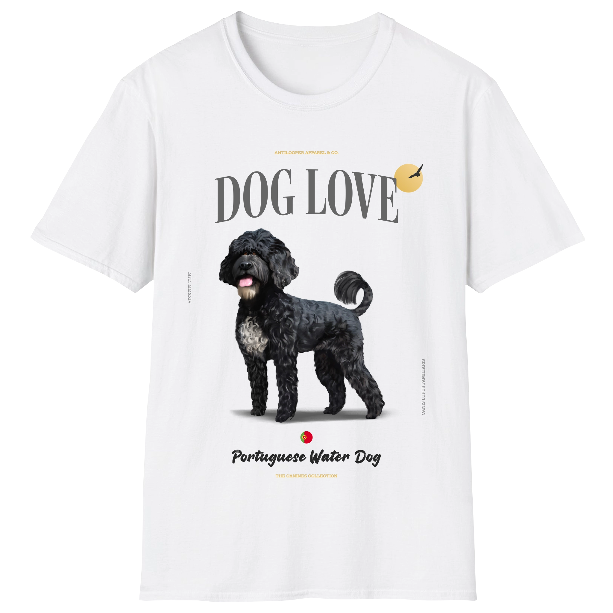 flatlay-canines-portuguese_water_dog-black-white