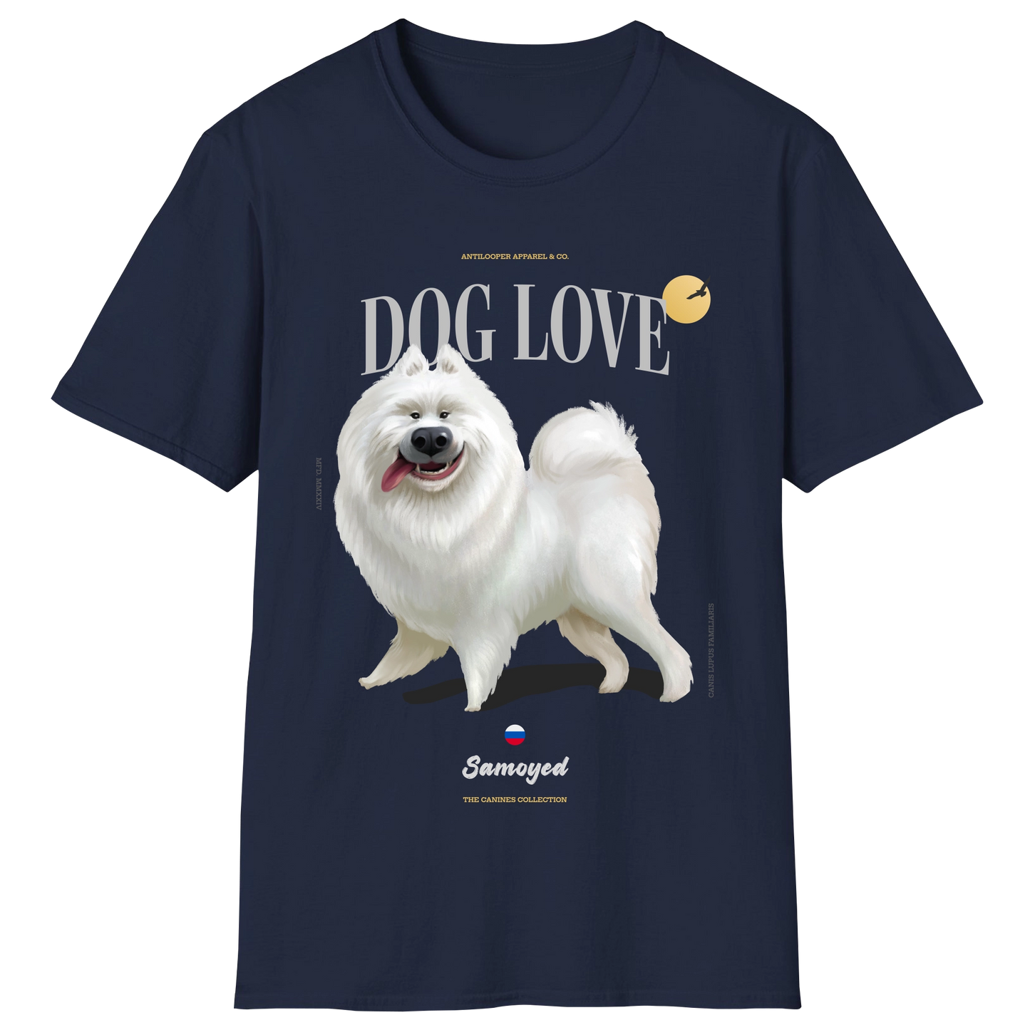 flatlay-canines-samoyed-white-navy