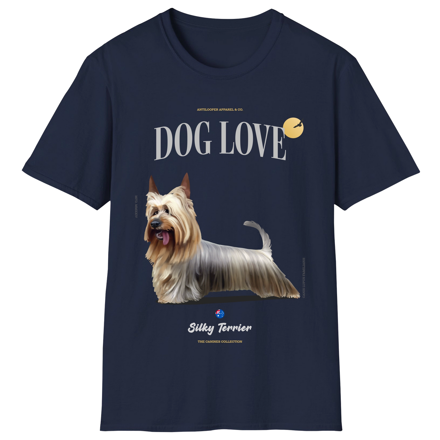 flatlay-canines-silky_terrier-silver_tan-navy