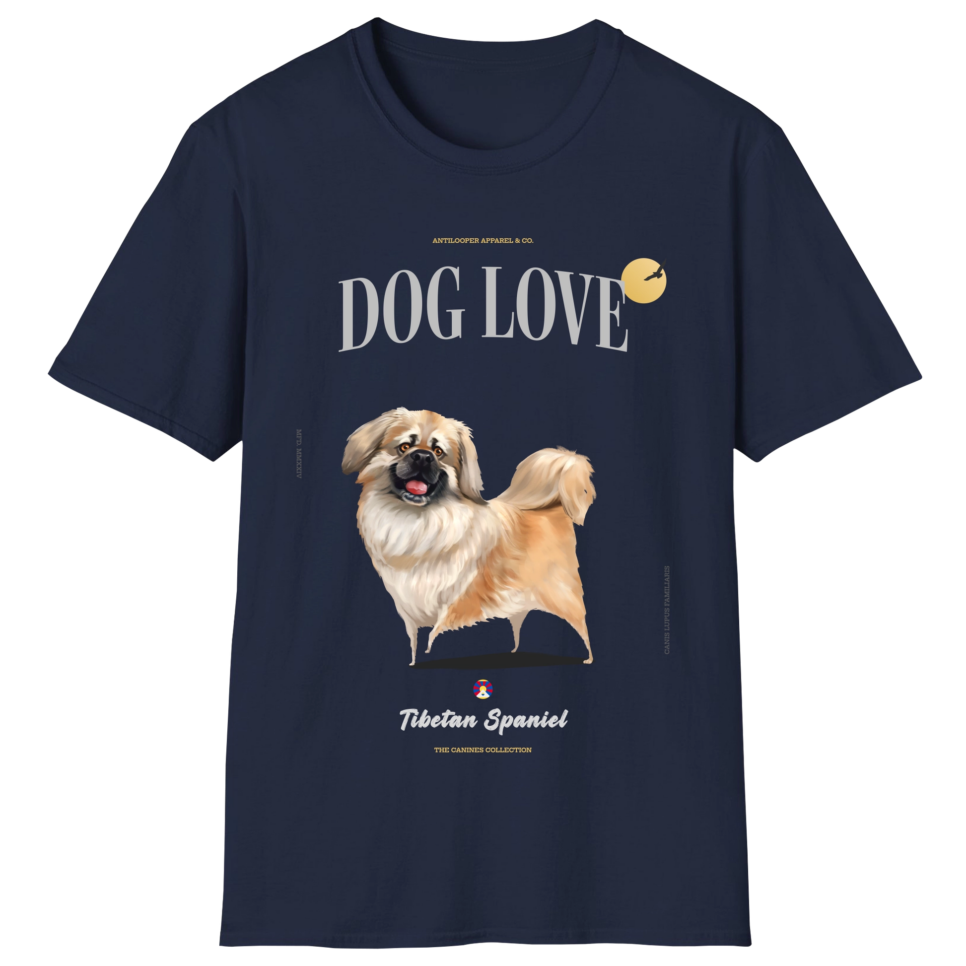 flatlay-canines-tibetan_spaniel-gold-navy