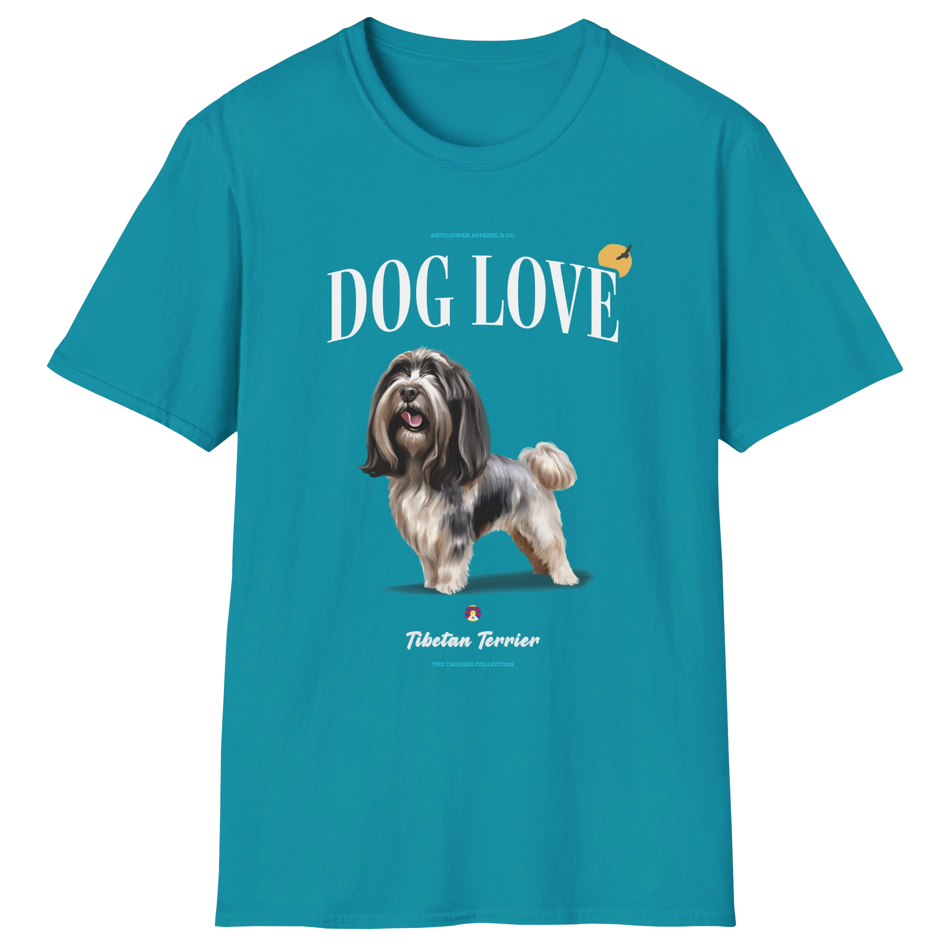 flatlay-canines-tibetan_terrier-black_white-dog_love-t_shirt-tropical_blue