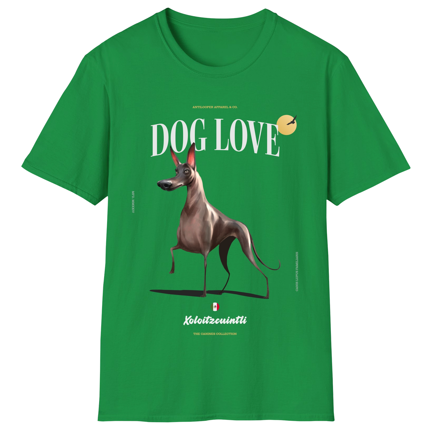 flatlay-canines-xoloitzcuintli-bronze-irish_green