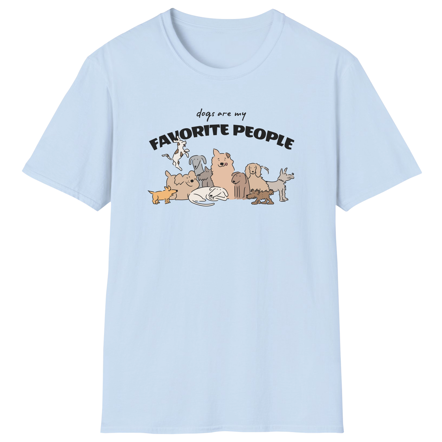 flatlay-dog_lover-mutt-dogs_are_my_favorite_people-t_shirt-light_blue