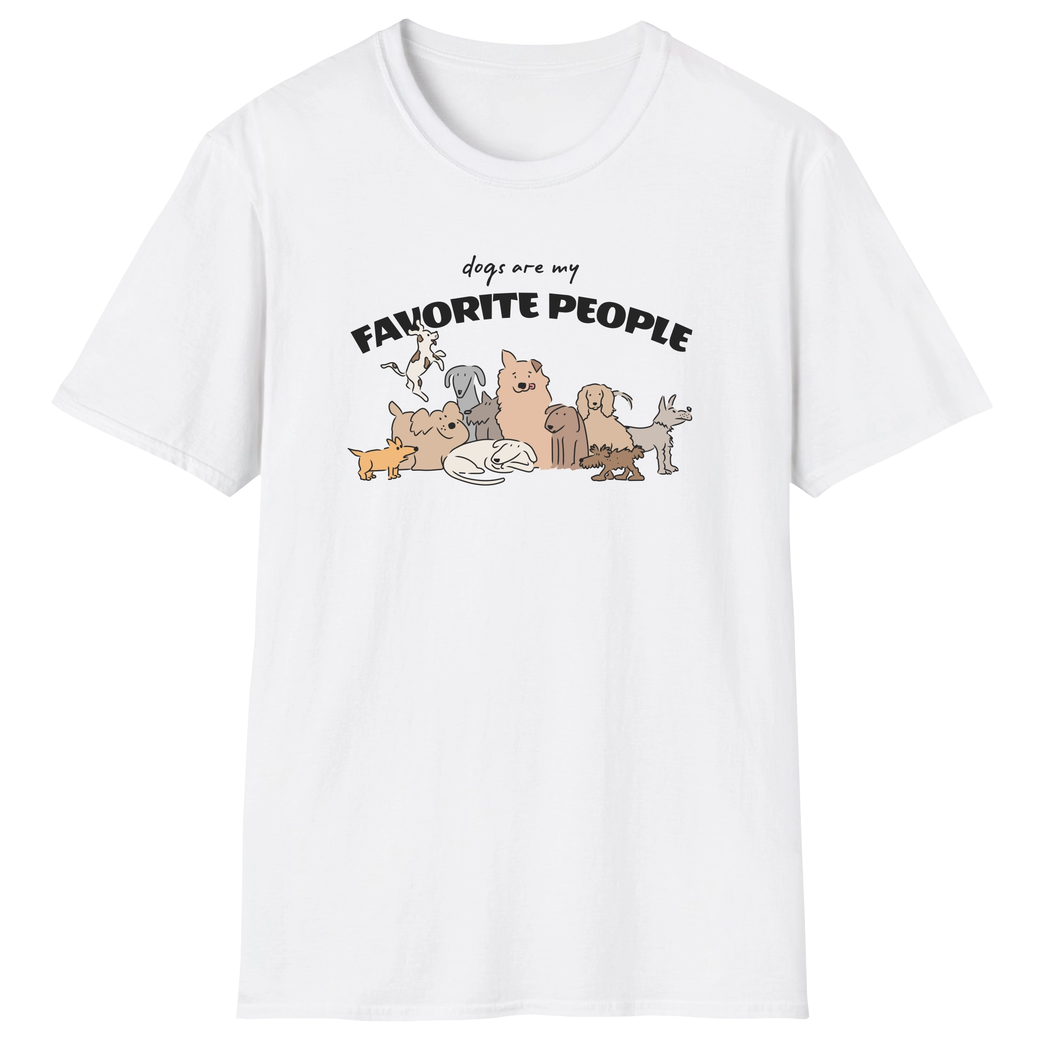 flatlay-dog_lover-mutt-dogs_are_my_favorite_people-t_shirt-white