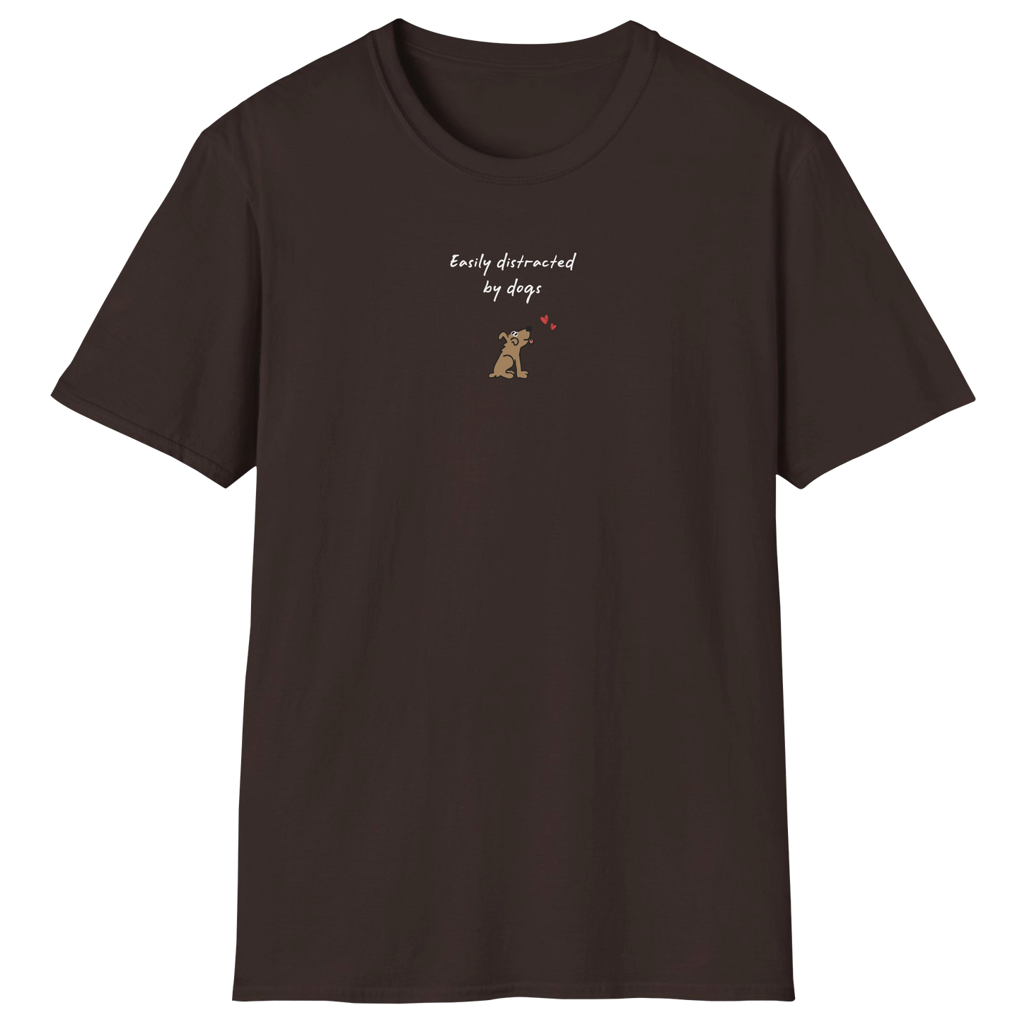 flatlay-dog_lover-mutt-easily_distracted_by_dogs_ver_b-t_shirt-dark_chocolate