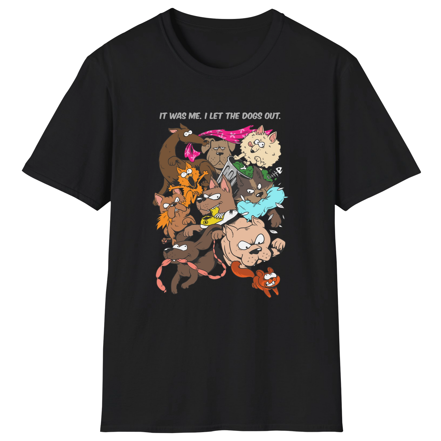 flatlay-dog_lover-mutt-i_let_the_dogs_out-t_shirt-black