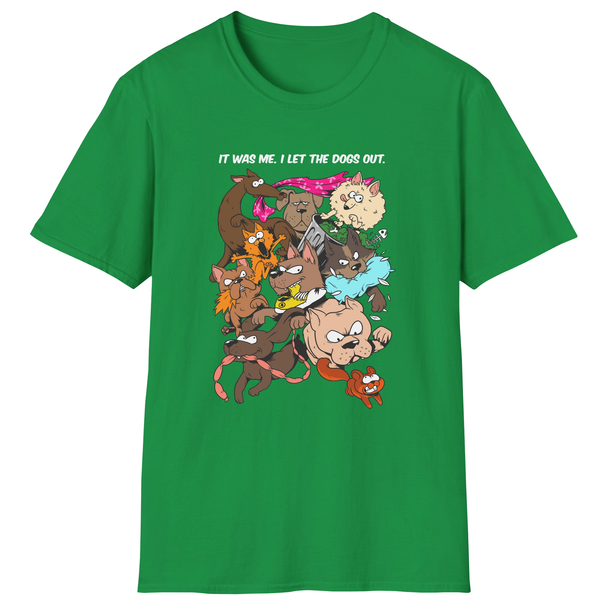 flatlay-dog_lover-mutt-i_let_the_dogs_out-t_shirt-irish_green