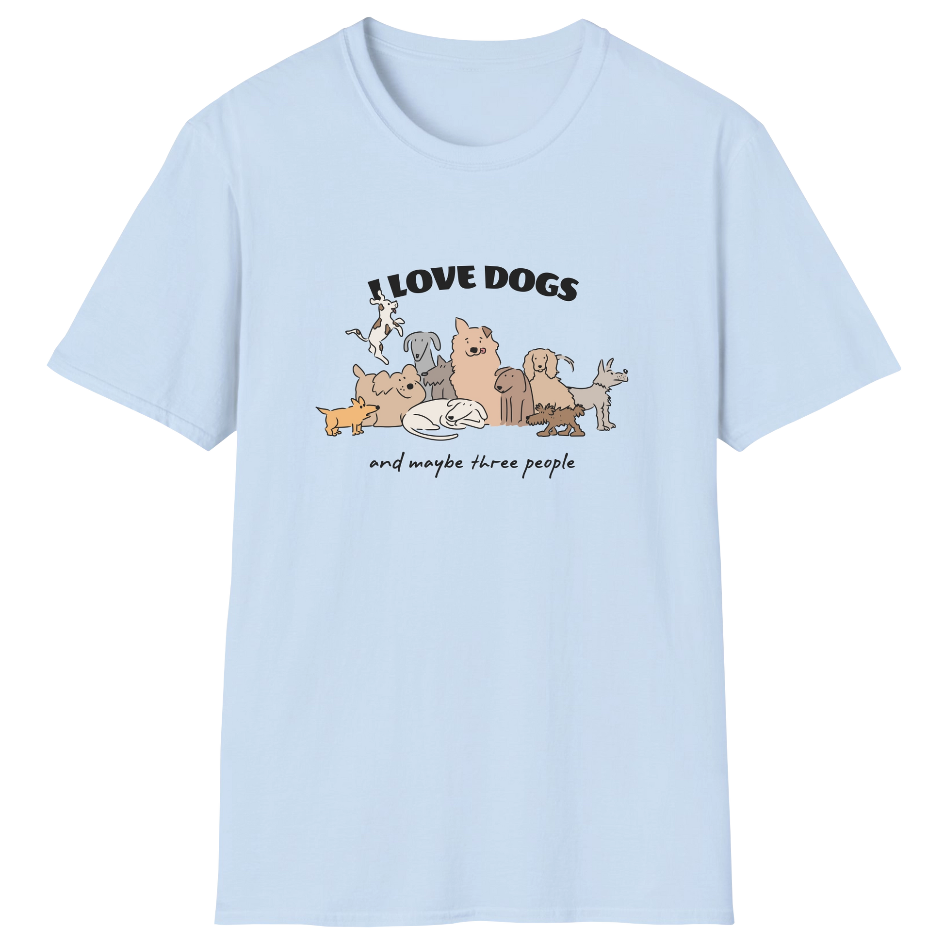 flatlay-dog_lover-mutt-i_love_dogs_and_maybe_three_people-t_shirt-light_blue