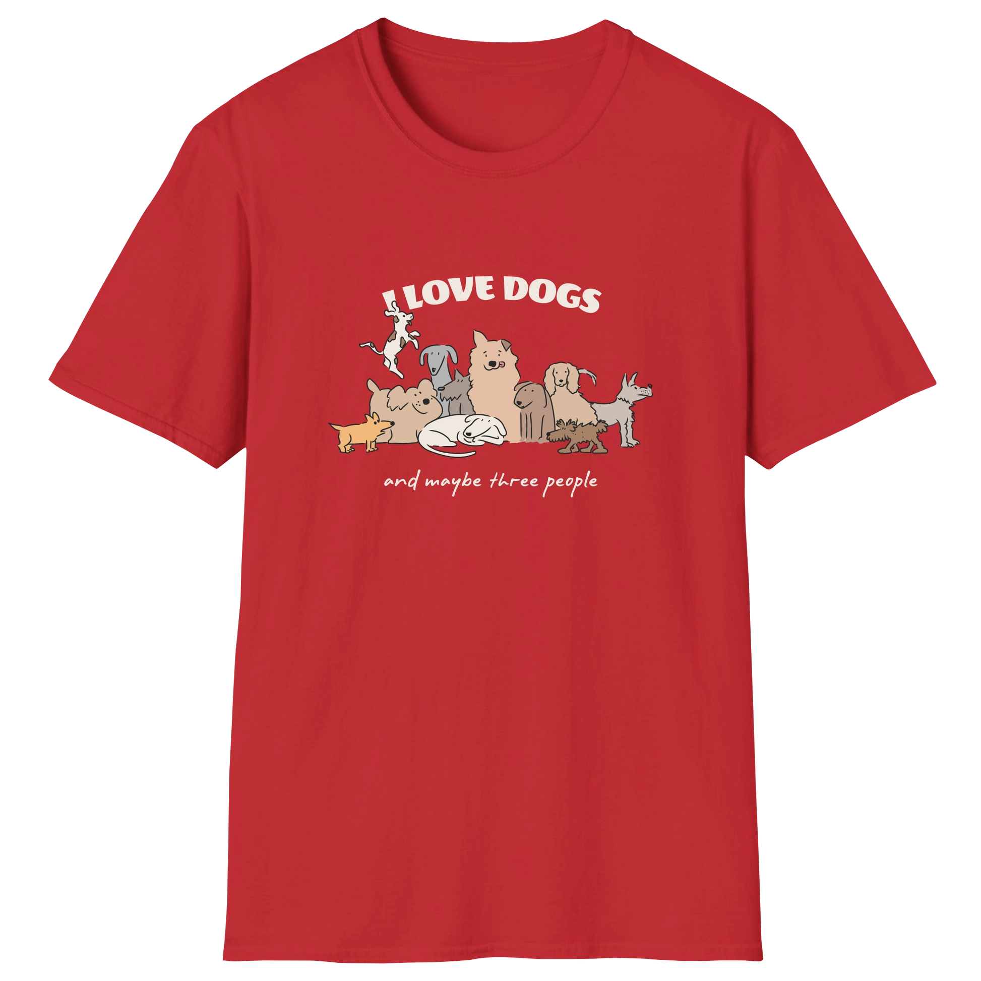 flatlay-dog_lover-mutt-i_love_dogs_and_maybe_three_people-t_shirt-red