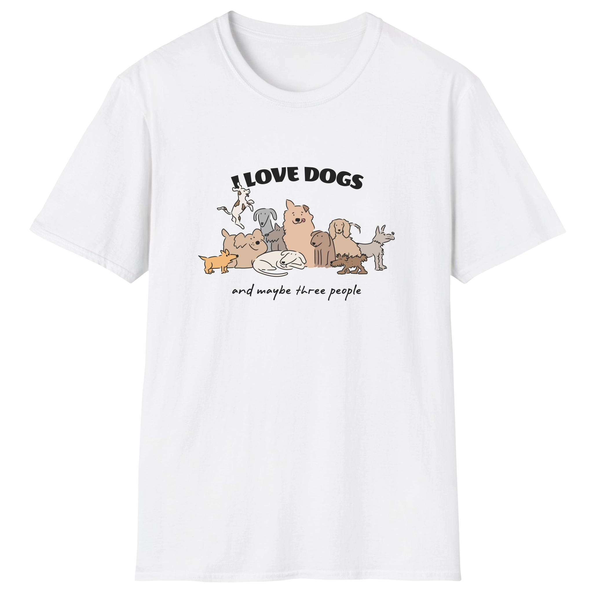 flatlay-dog_lover-mutt-i_love_dogs_and_maybe_three_people-t_shirt-white