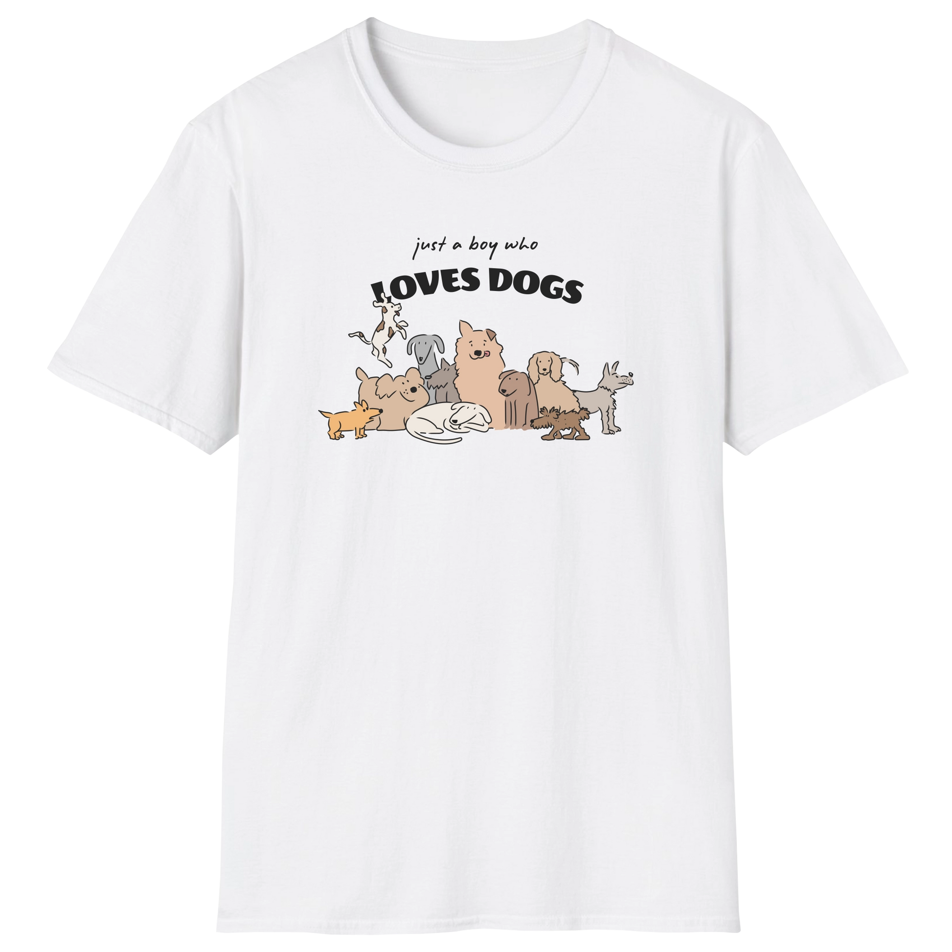 flatlay-dog_lover-mutt-just_a_boy_who_loves_dogs-t_shirt-white