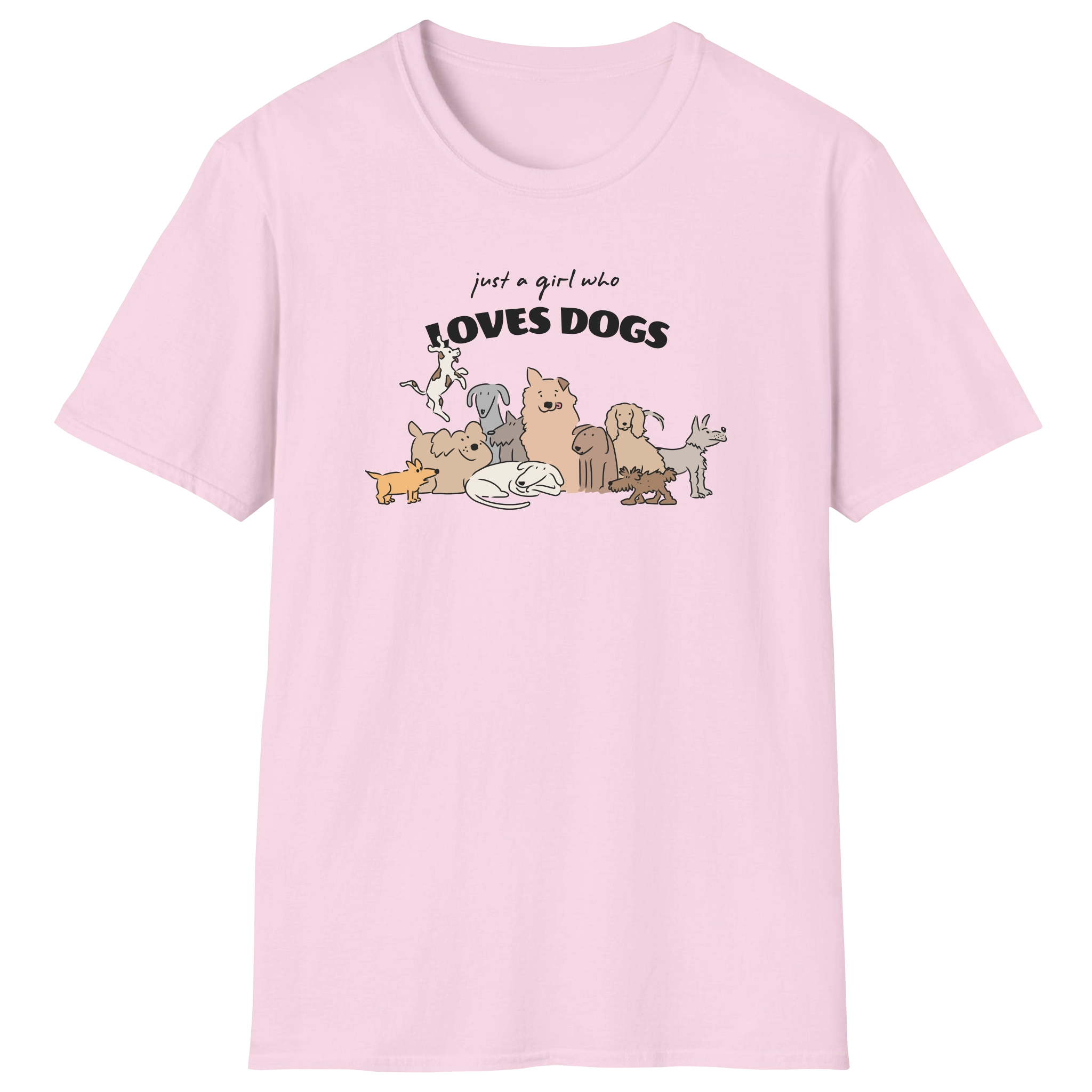 flatlay-dog_lover-mutt-just_a_girl_who_loves_dogs-t_shirt-light_pink