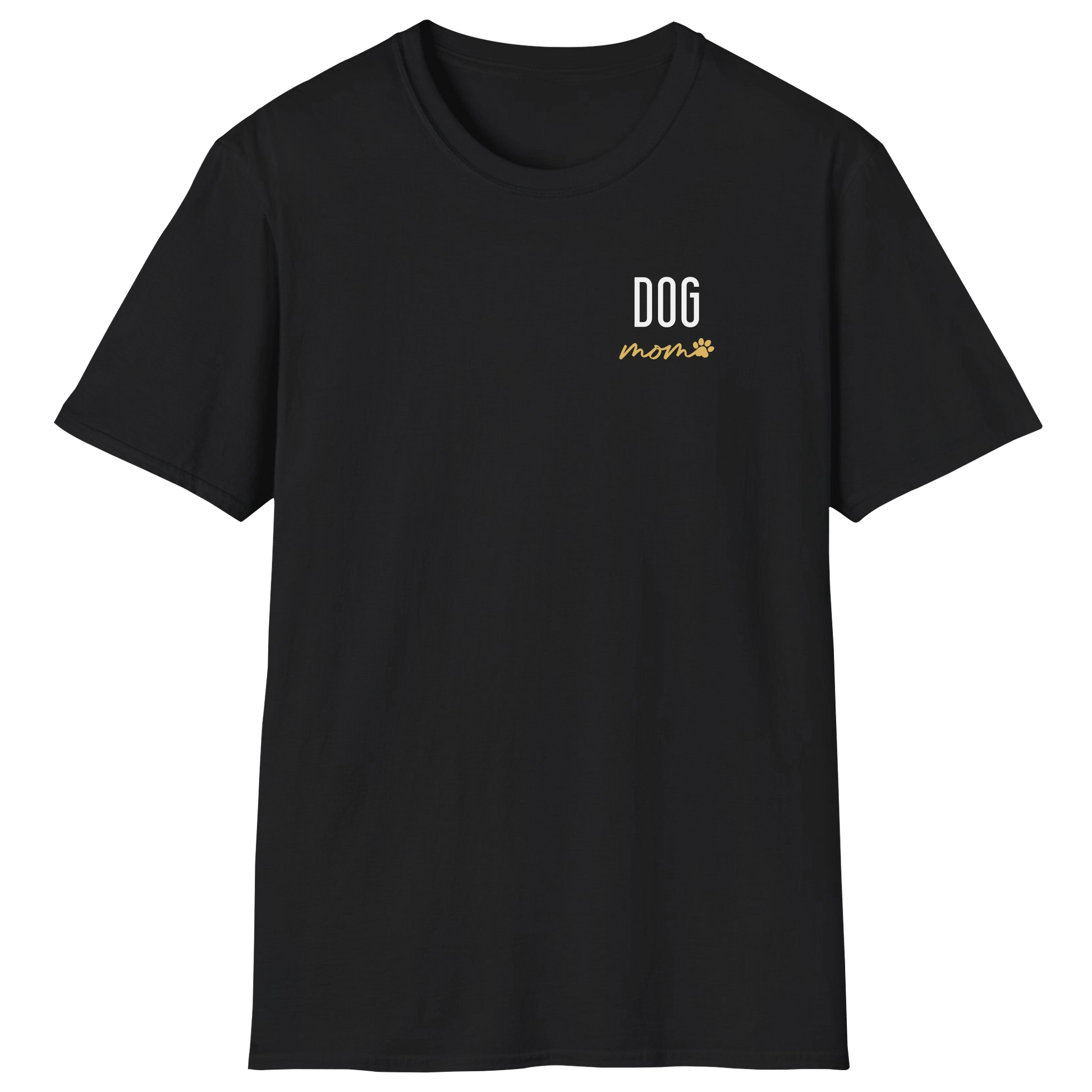 flatlay-dog_lover-mutt-minimalist_cursive_dog_mom-t_shirt-black