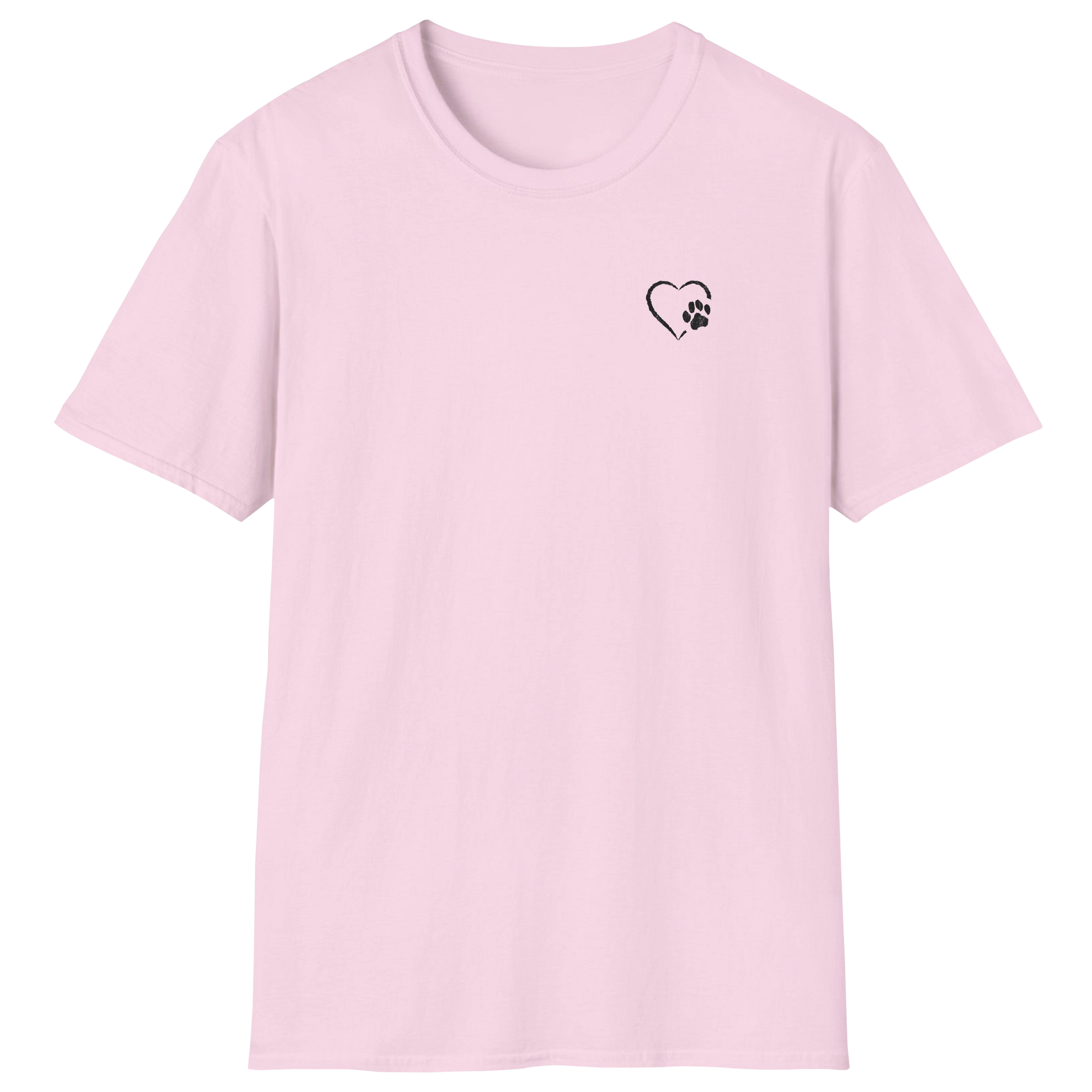 flatlay-dog_lover-mutt-minimalist_distressed_paw_and_heart-t_shirt-light_pink