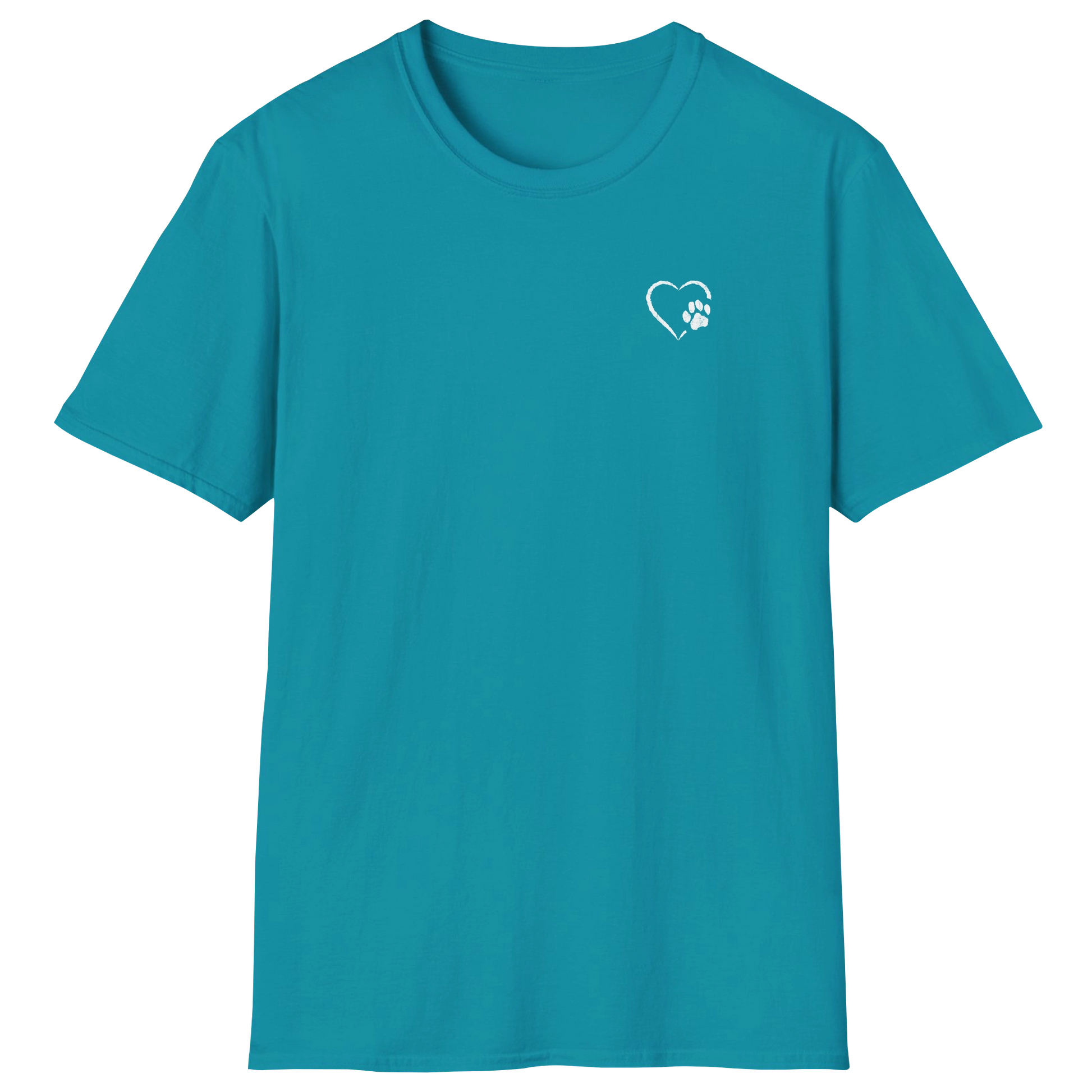 flatlay-dog_lover-mutt-minimalist_distressed_paw_and_heart-t_shirt-tropical_blue