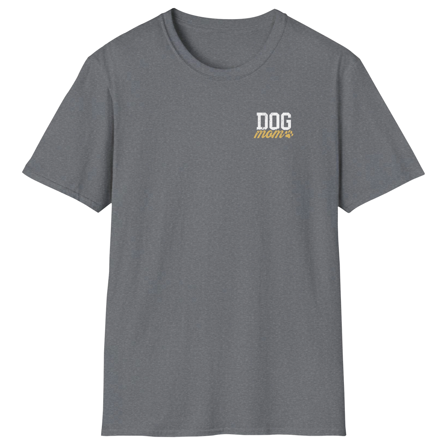 flatlay-dog_lover-mutt-minimalist_varsity_dog_mom-t_shirt-graphite_heather