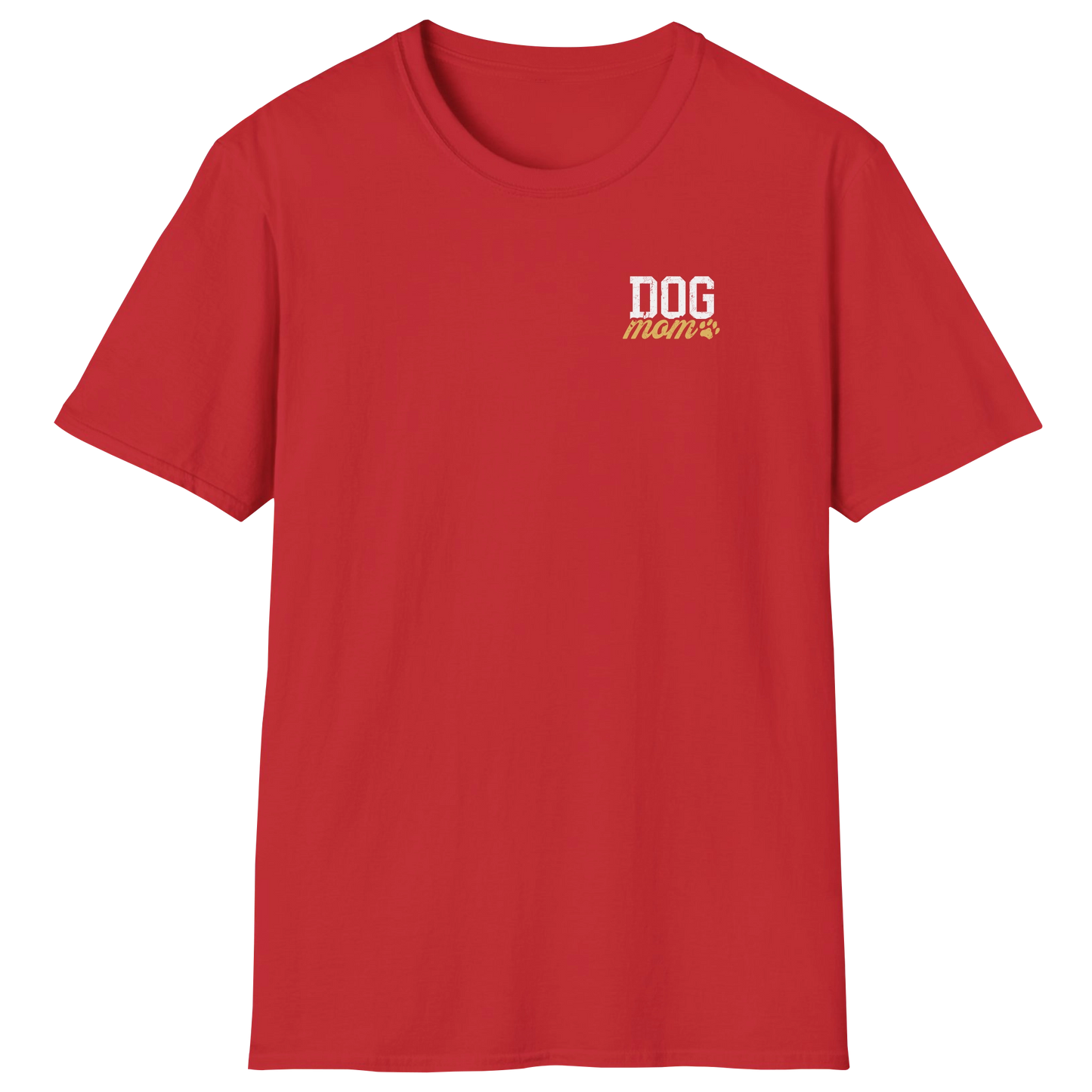 flatlay-dog_lover-mutt-minimalist_varsity_dog_mom-t_shirt-red