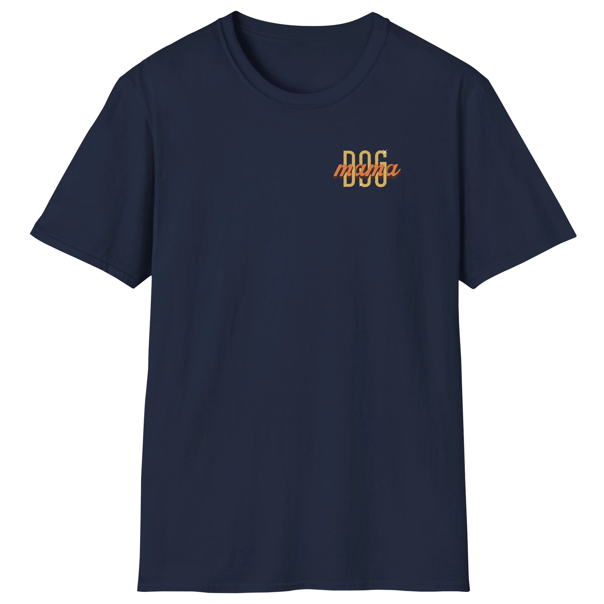 flatlay-dog_lover-mutt-minimalist_vintage_flair_dog_mama-t_shirt-navy