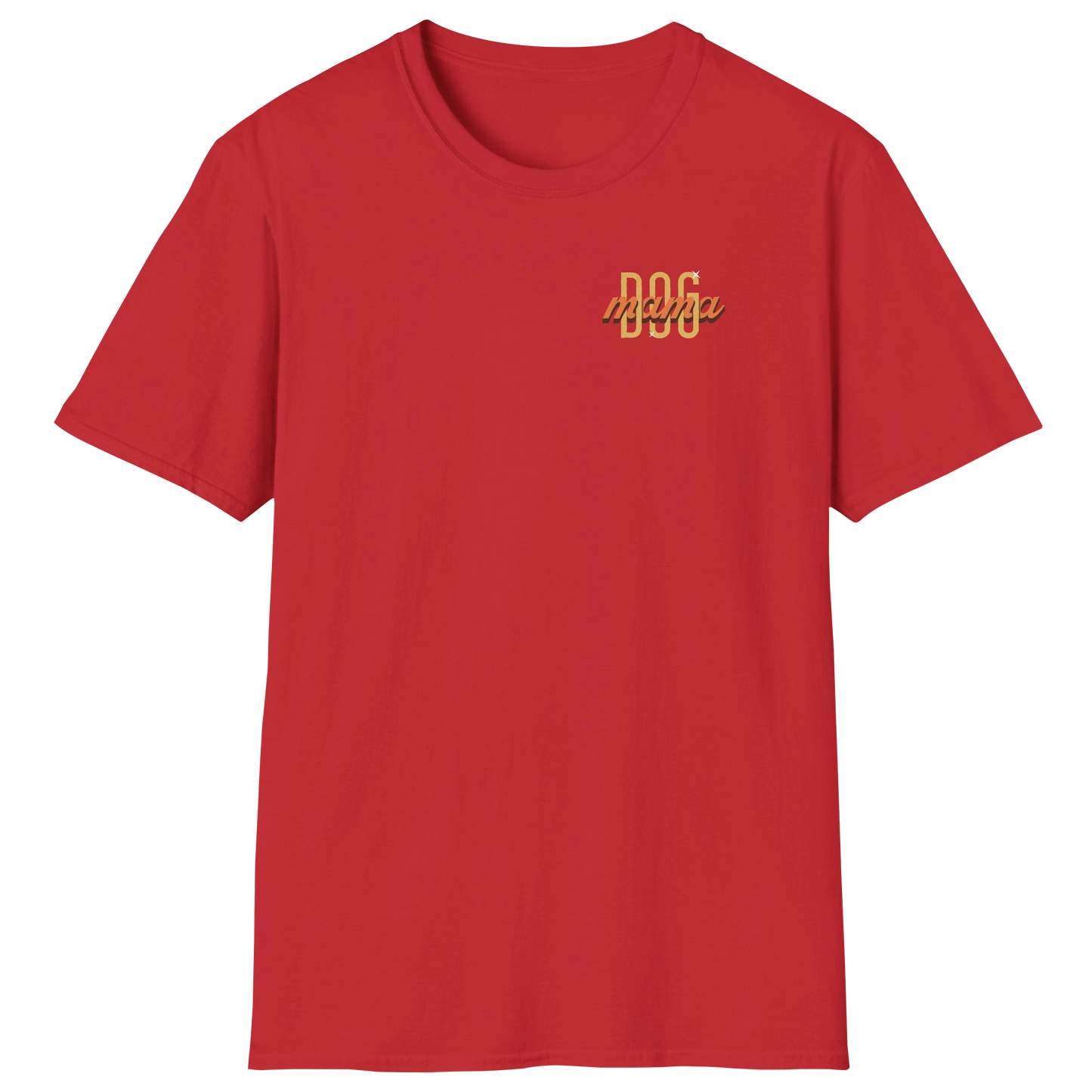 flatlay-dog_lover-mutt-minimalist_vintage_flair_dog_mama-t_shirt-red