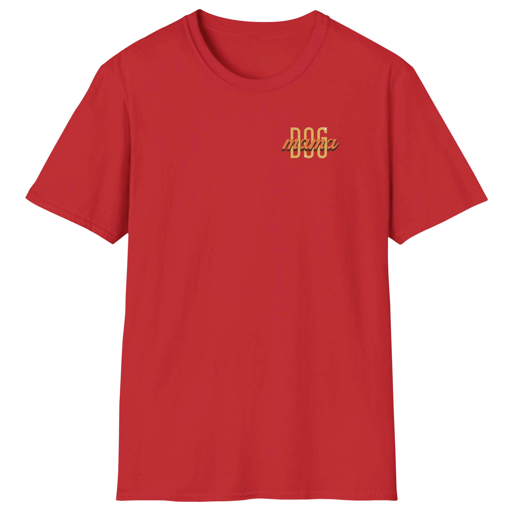 flatlay-dog_lover-mutt-minimalist_vintage_flair_dog_mama-t_shirt-red