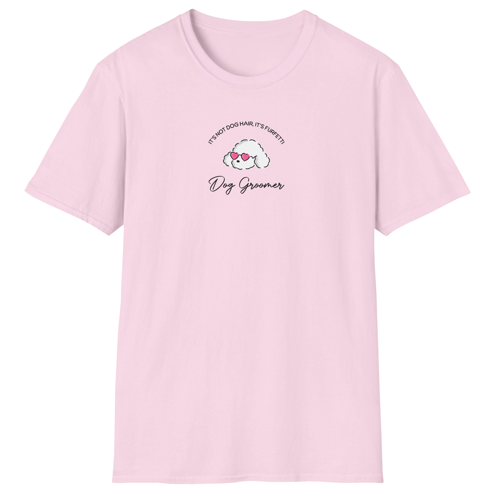 flatlay-dog_lover-poodle+standard-dog_groomer_furfetti_pink-t_shirt-light_pink
