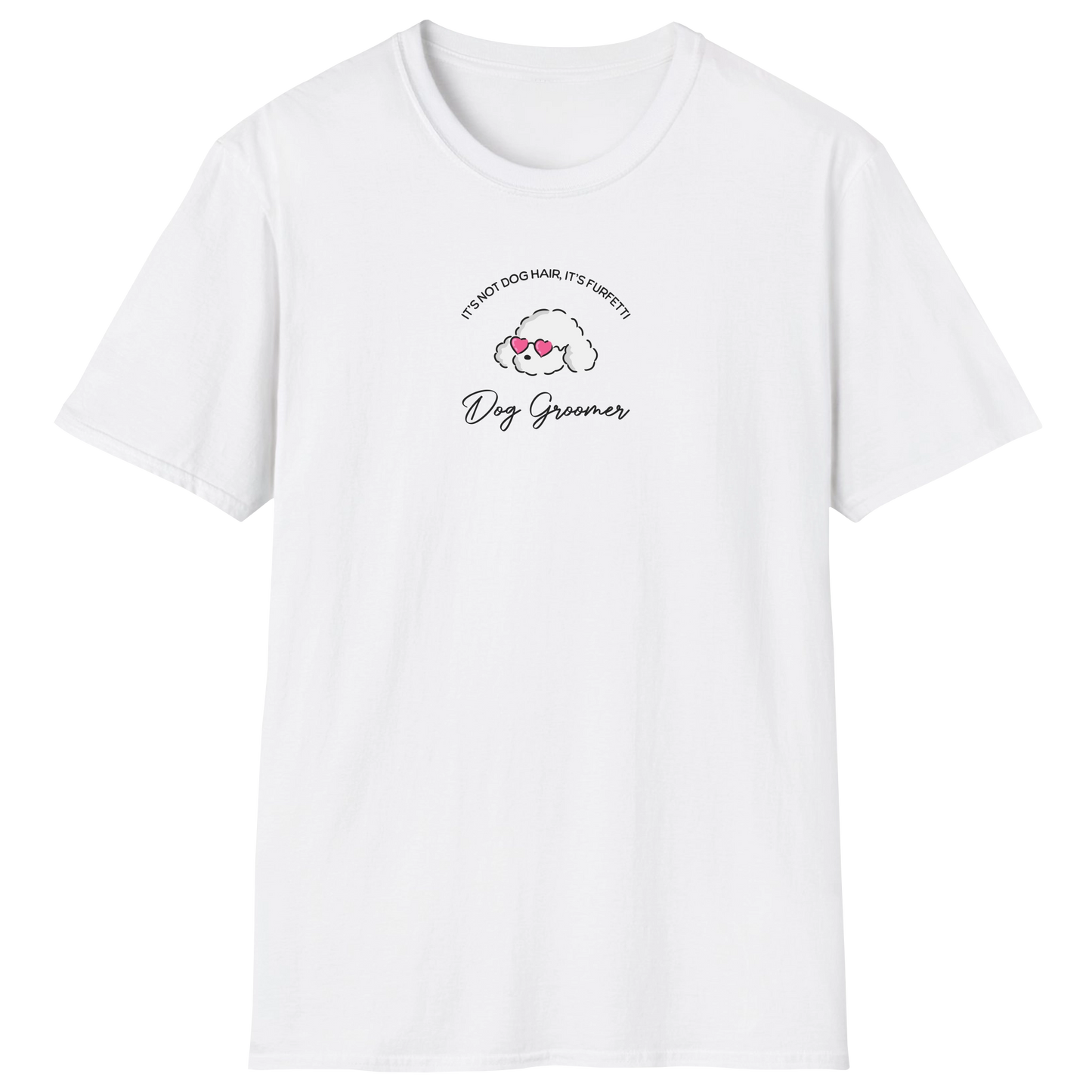 flatlay-dog_lover-poodle+standard-dog_groomer_furfetti_pink-t_shirt-white