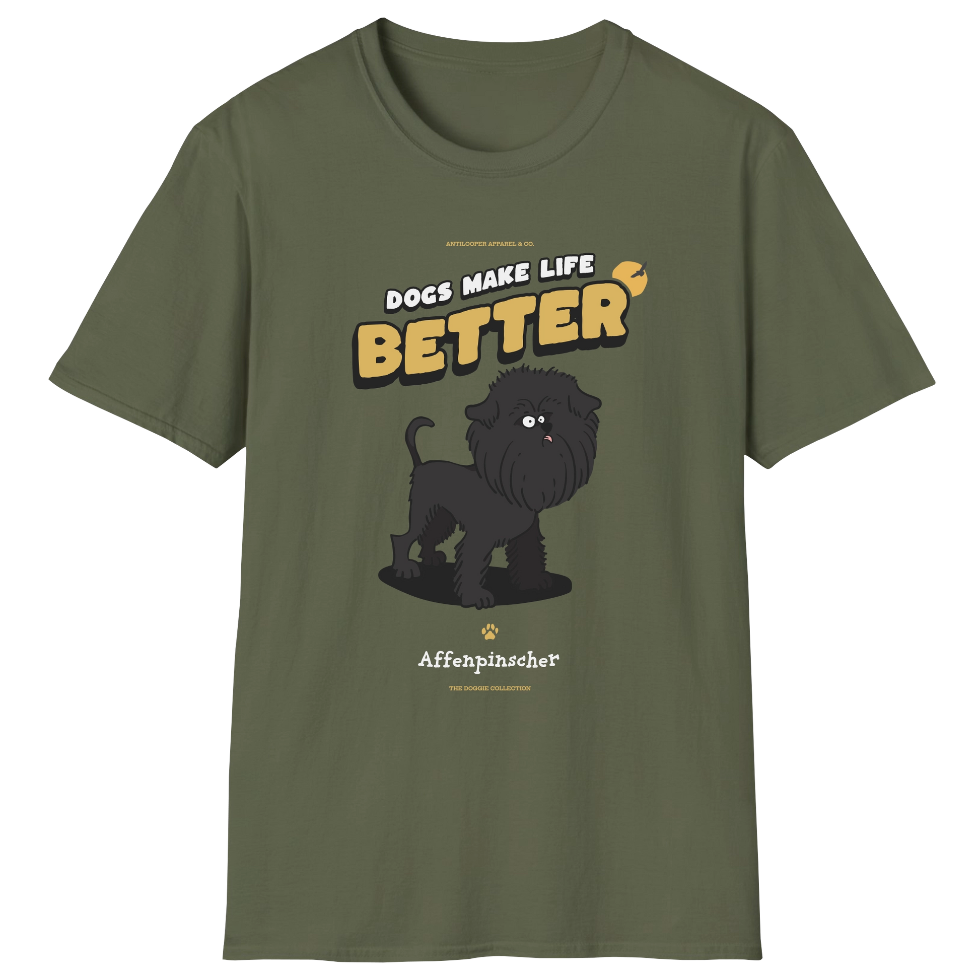 flatlay-doggie-affenpinscher-t_shirt-military_green
