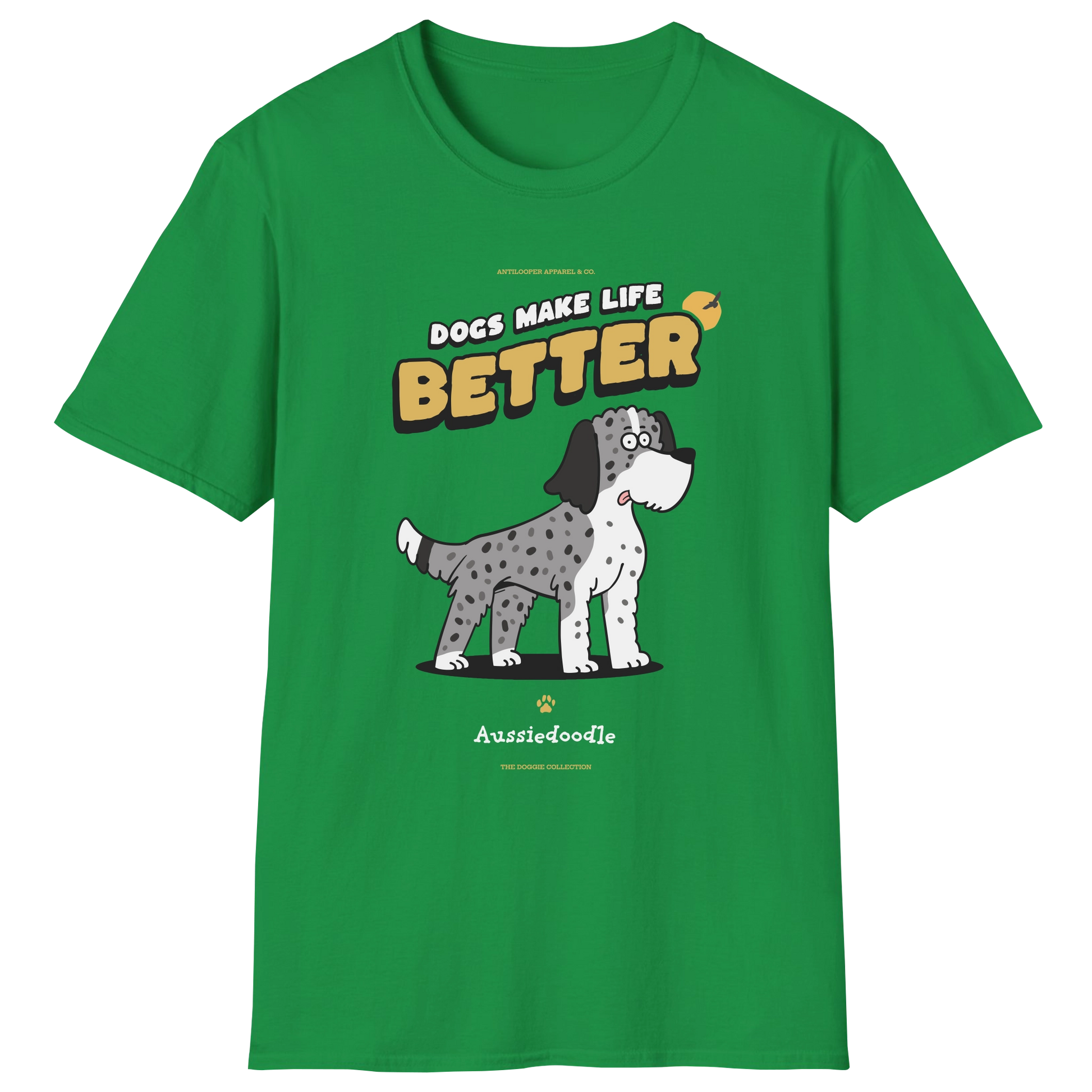 flatlay-doggie-aussiedoodle-t_shirt-irish_green