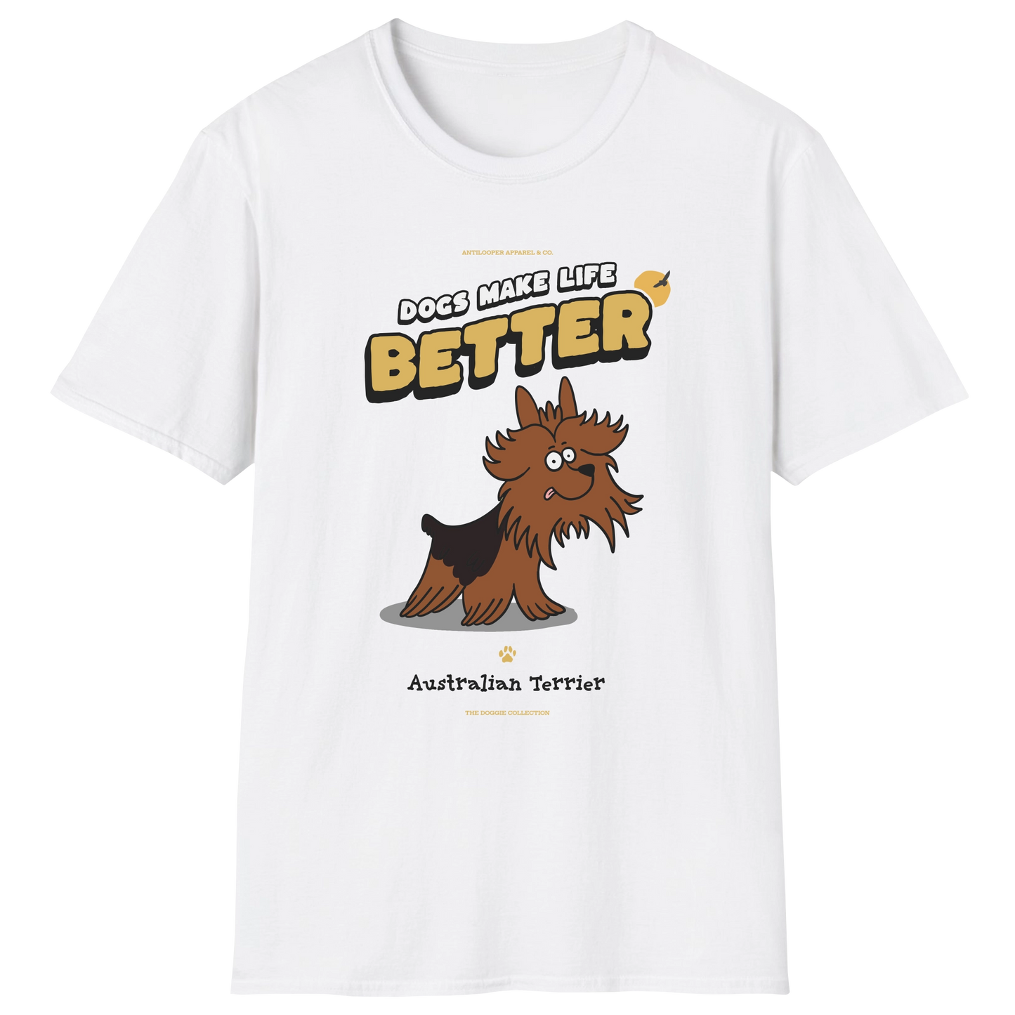 flatlay-doggie-australian_terrier-t_shirt-white