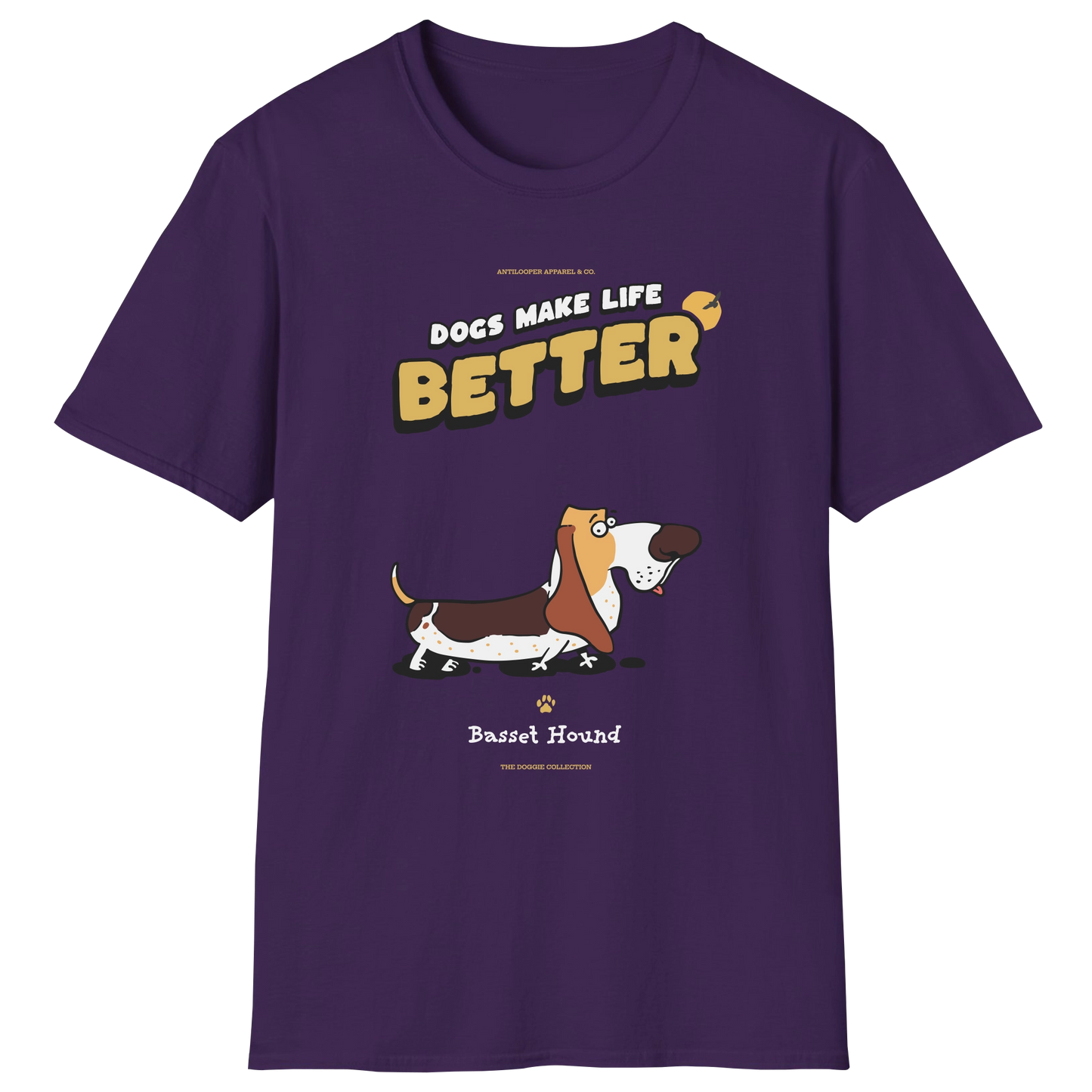 flatlay-doggie-basset_hound-t_shirt-purple