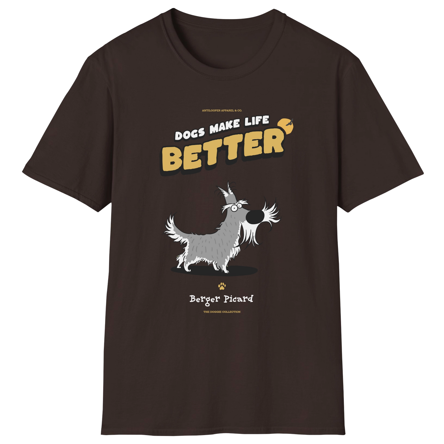 flatlay-doggie-berger_picard-t_shirt-dark_chocolate
