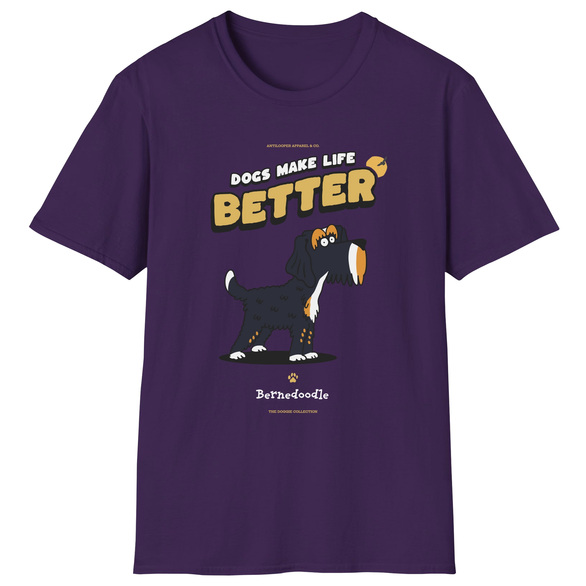 flatlay-doggie-bernedoodle-t_shirt-purple