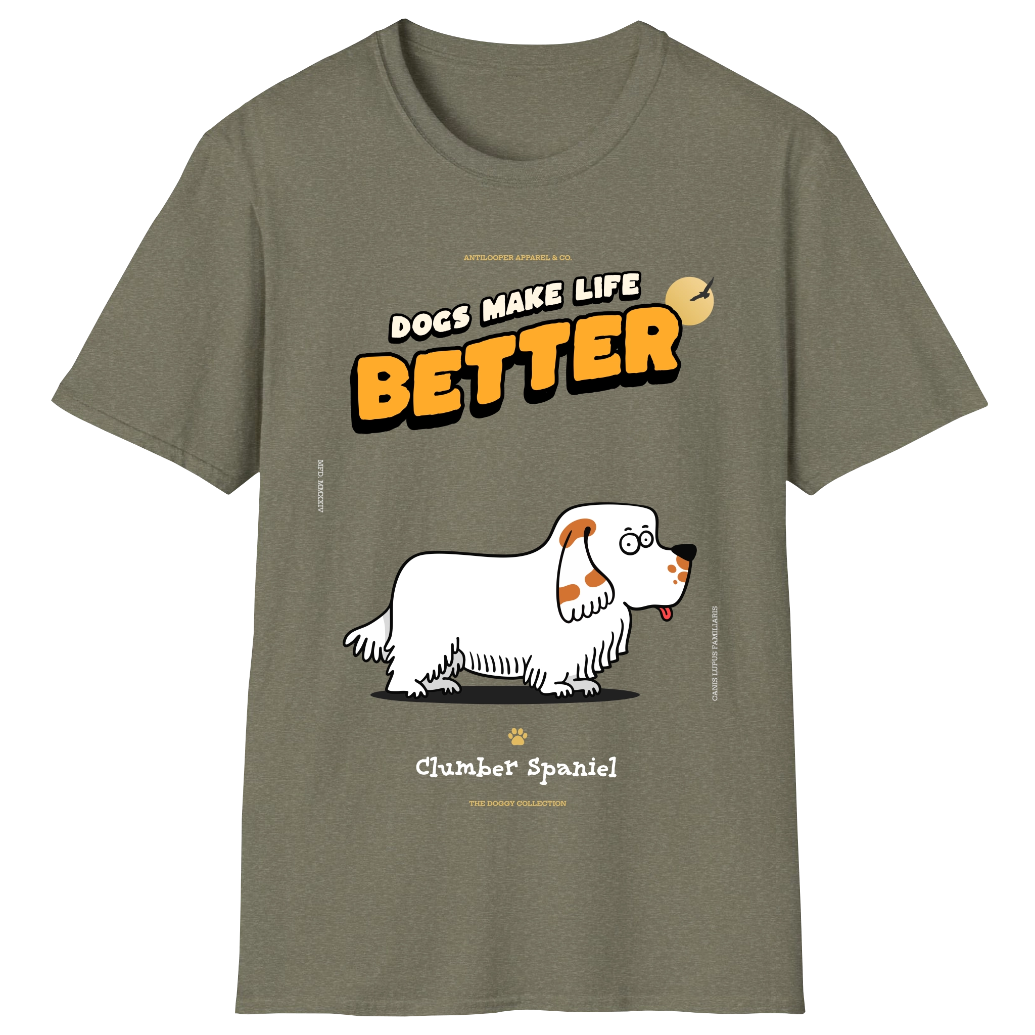 flatlay-doggy-clumber_spaniel-military_green