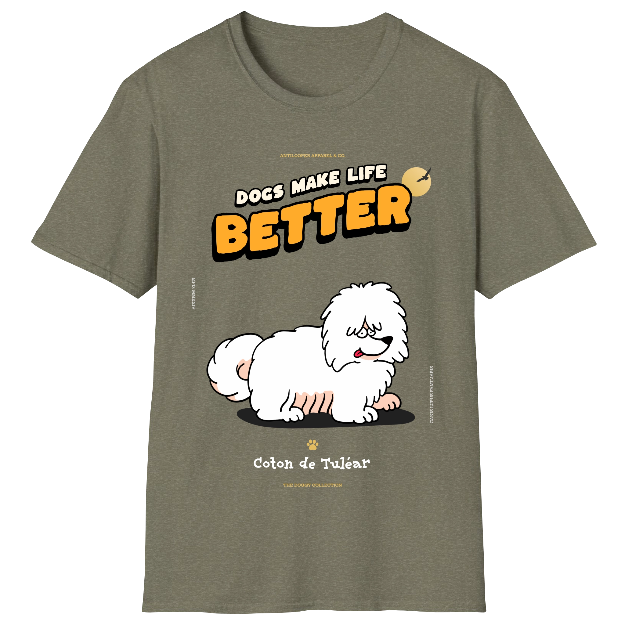 flatlay-doggy-coton_de_tulear-military_green