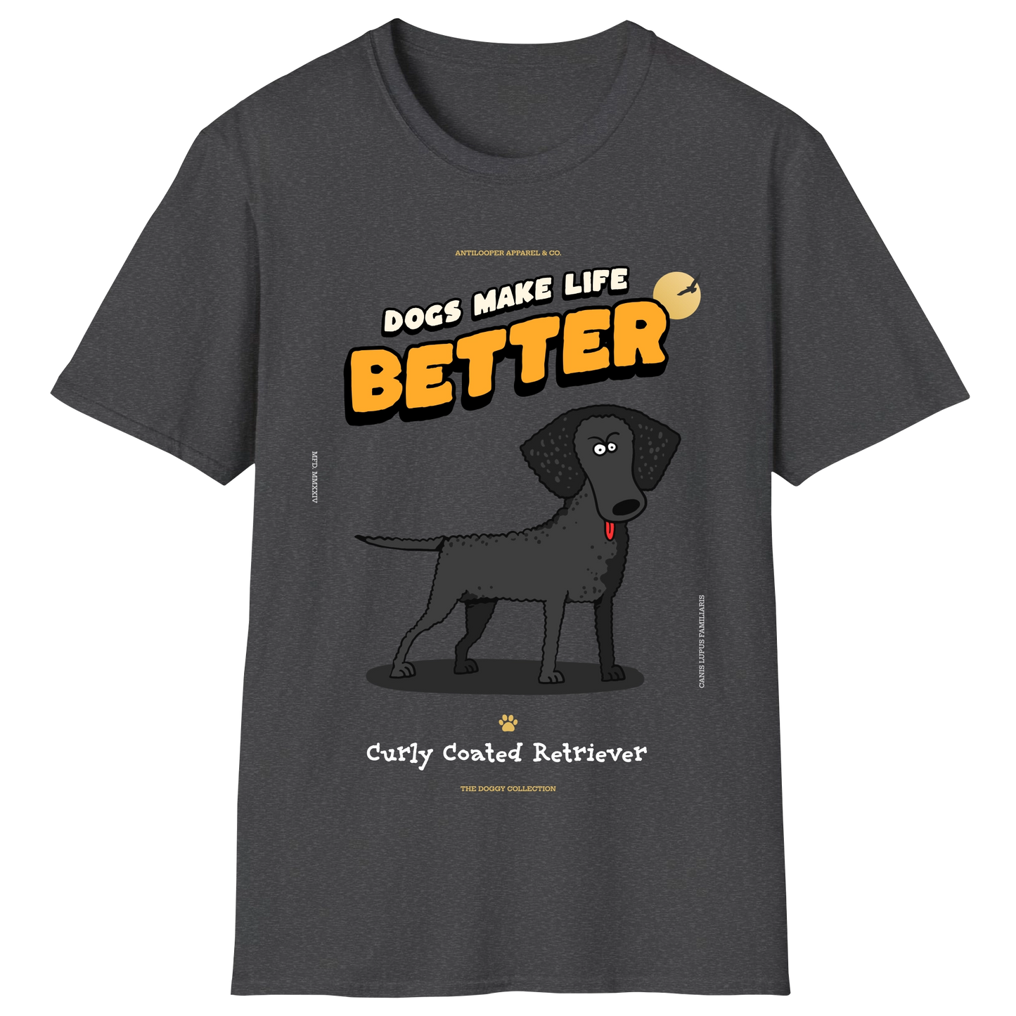 flatlay-doggy-curly_coated_retriever-dark_heather