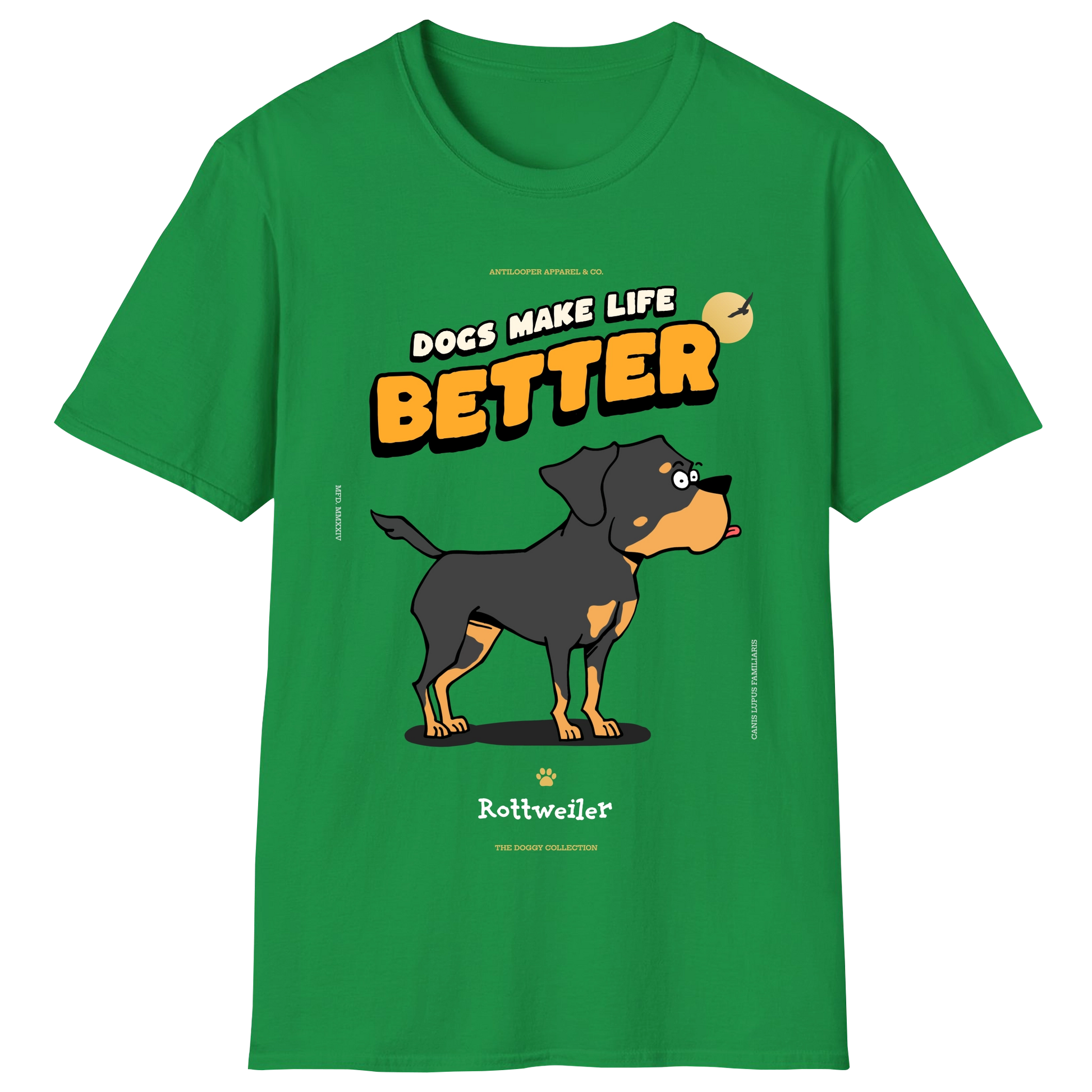 flatlay-doggy-rottweiler-irish_green