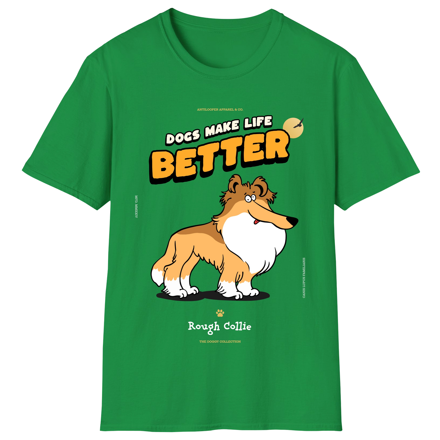 flatlay-doggy-rough_collie-irish_green