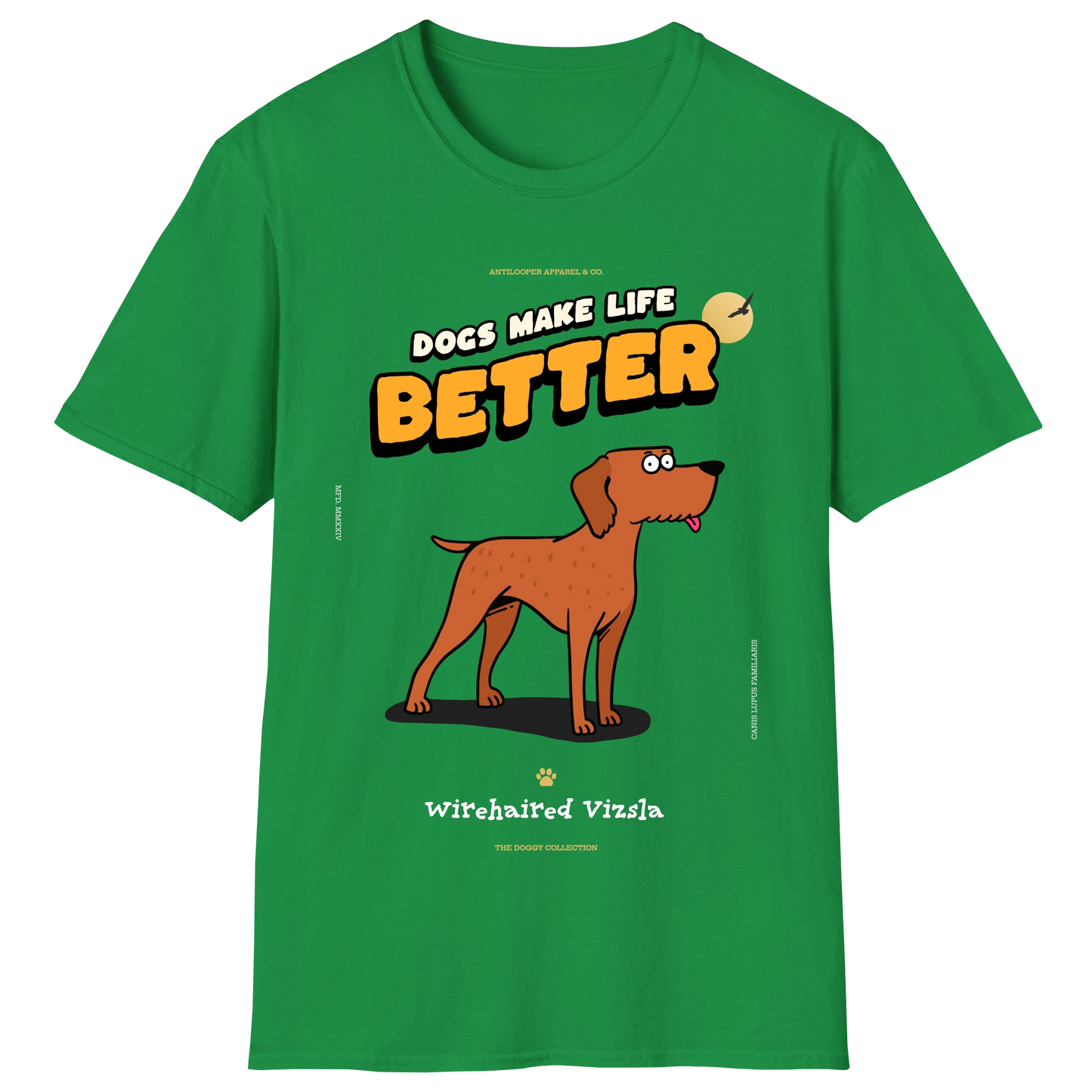 flatlay-doggy-wirehaired_vizsla-irish_green