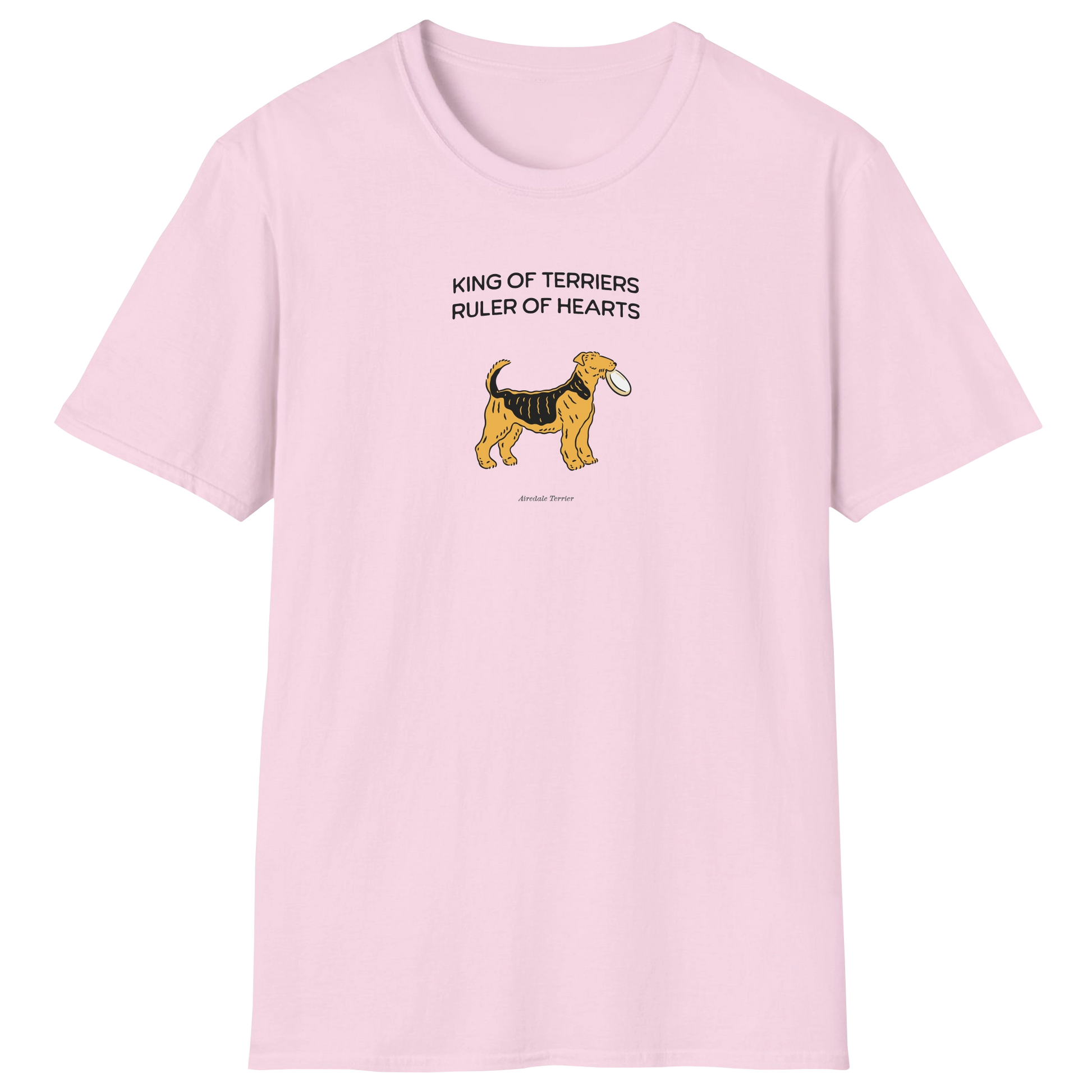 flatlay-fido-airedale_terrier-t_shirt-light_pink