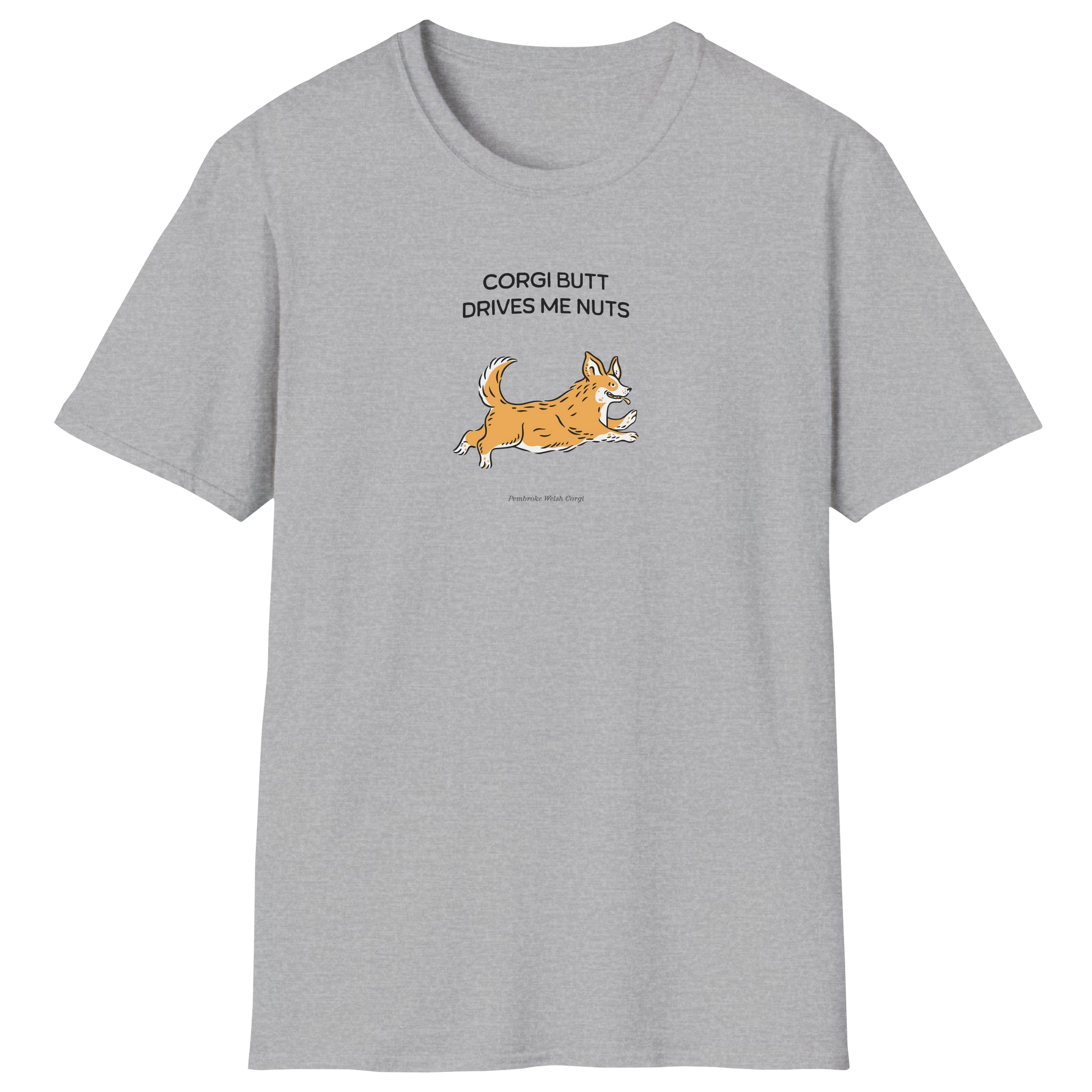 flatlay-fido-pembroke_welsh_corgi-t_shirt-sport_grey