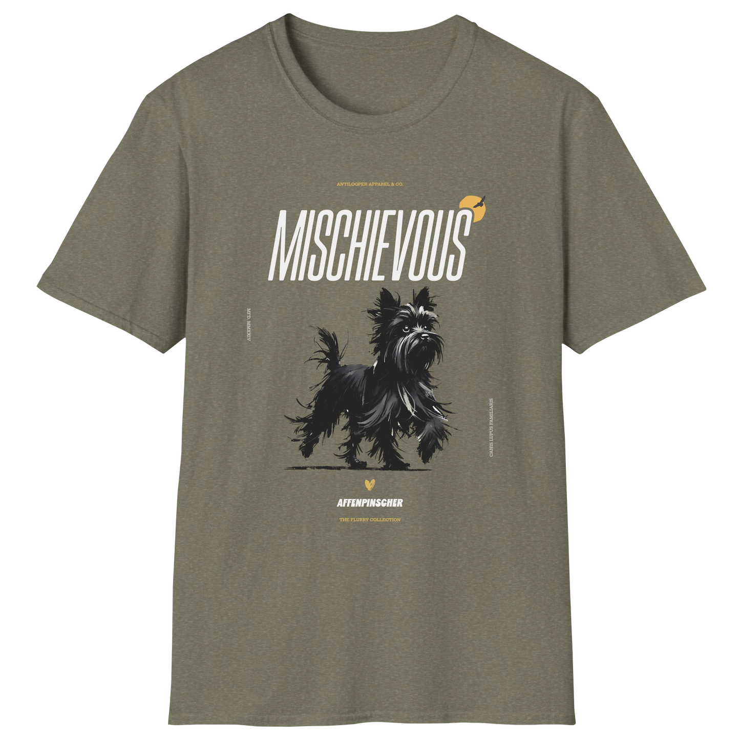 flatlay-flurry-affenpinscher-t_shirt-heather_military_green