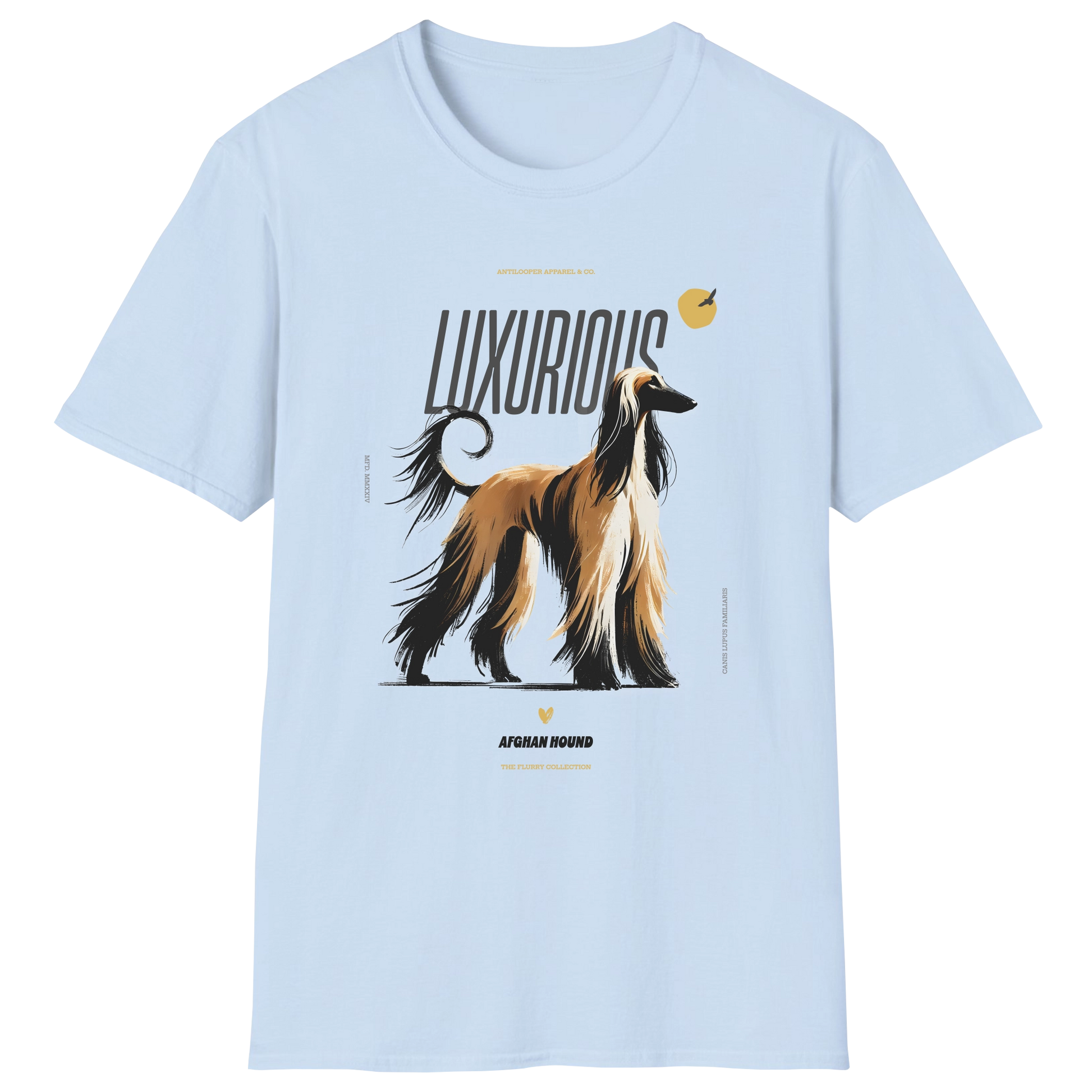 flatlay-flurry-afghan_hound-t_shirt-light_blue