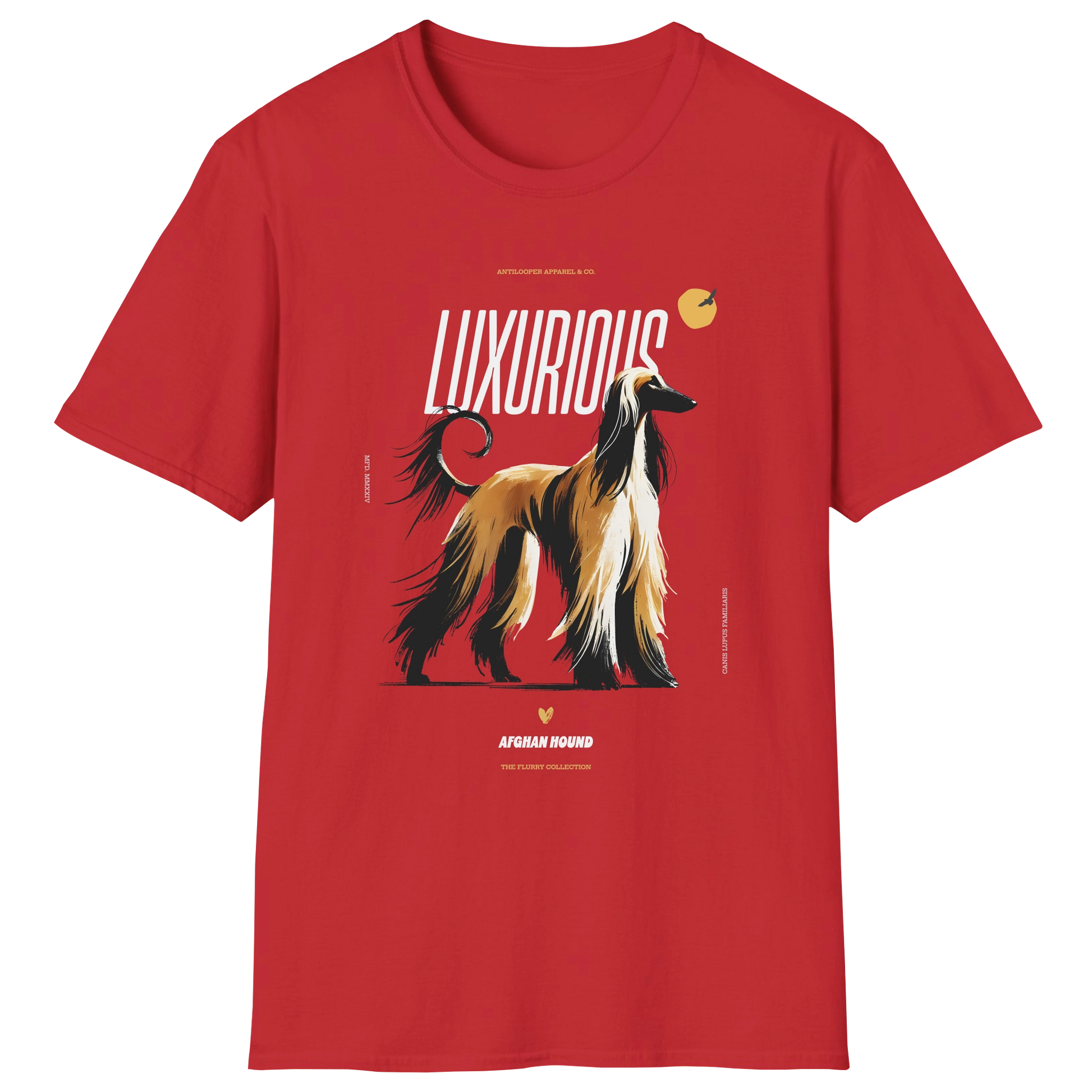 flatlay-flurry-afghan_hound-t_shirt-red