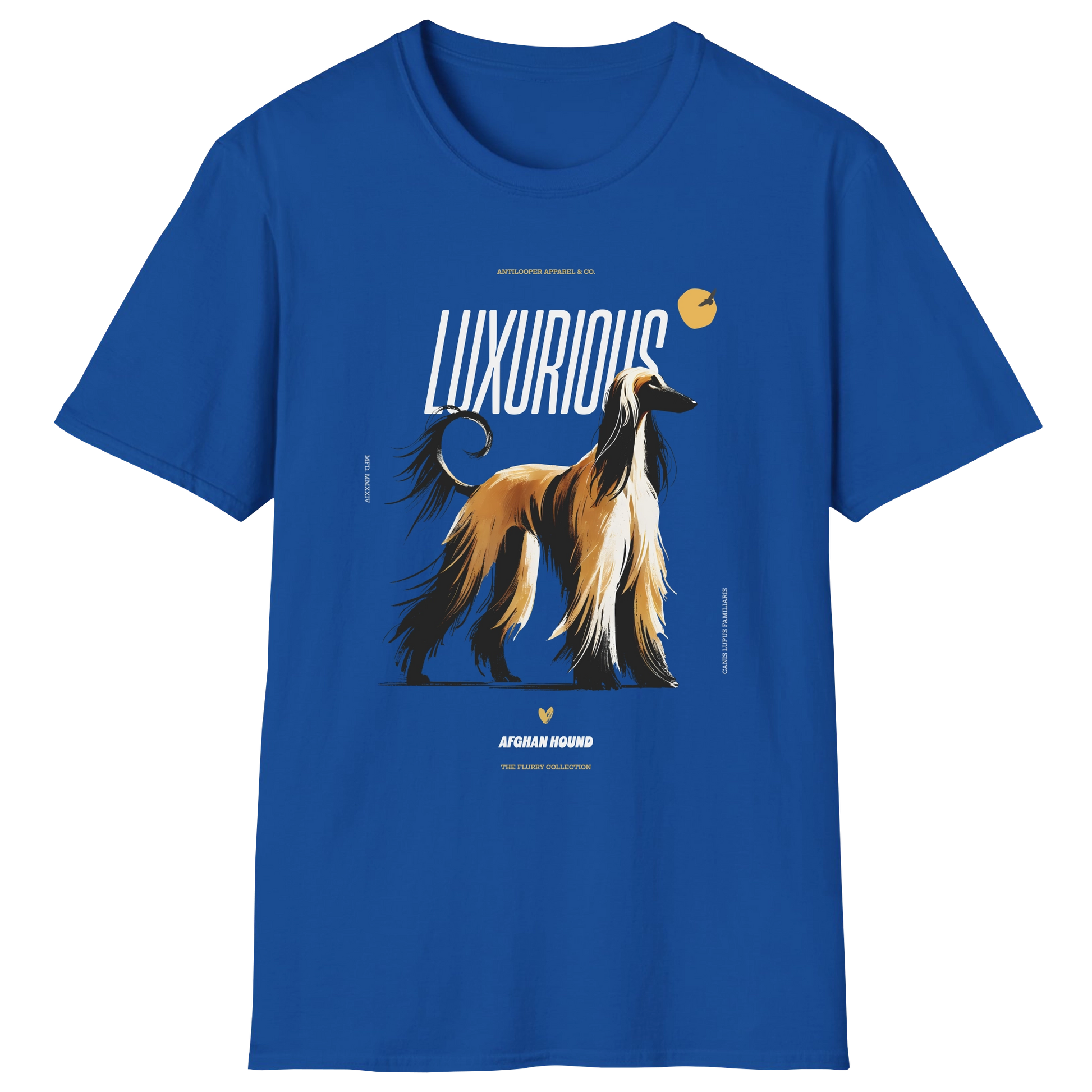 flatlay-flurry-afghan_hound-t_shirt-royal