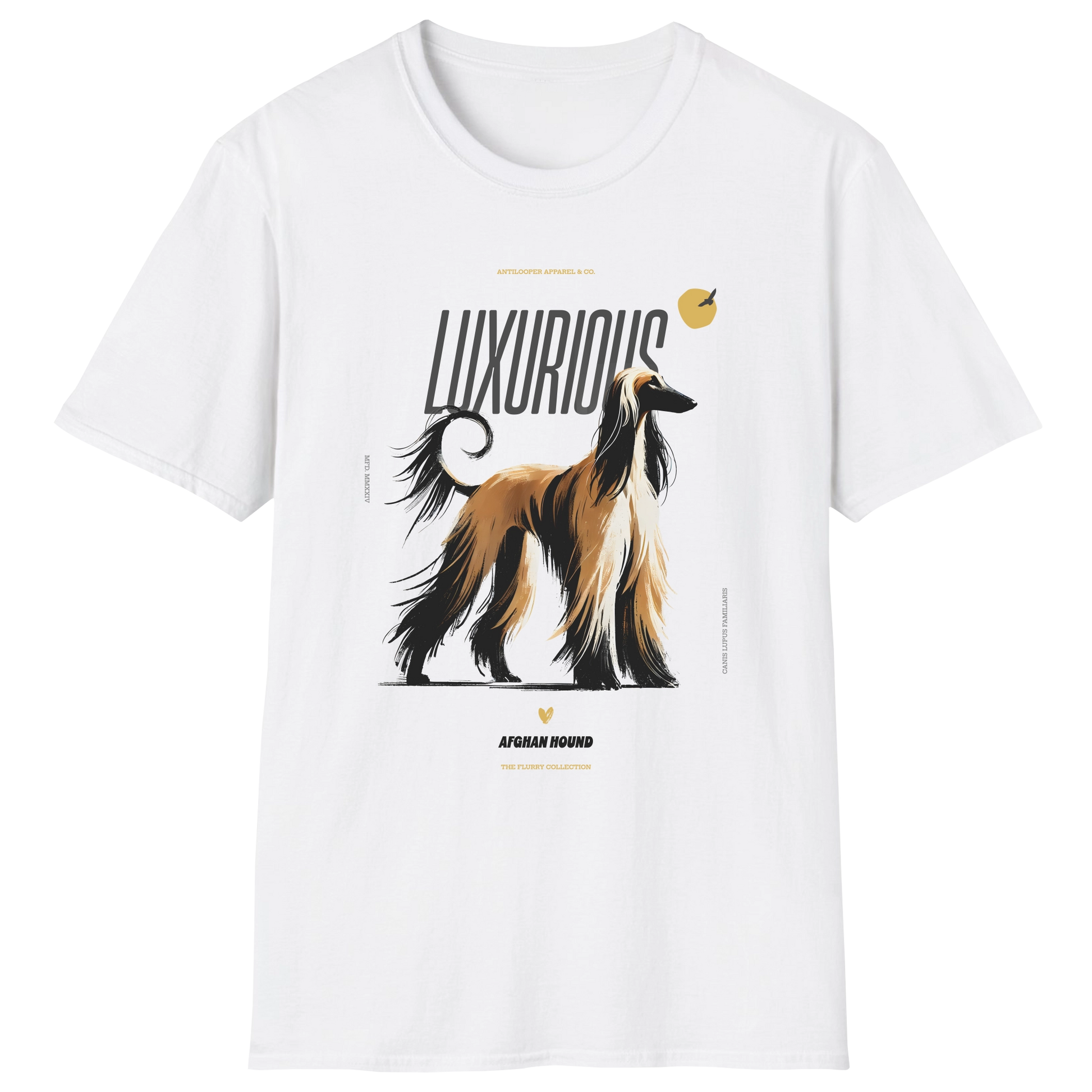 flatlay-flurry-afghan_hound-t_shirt-white